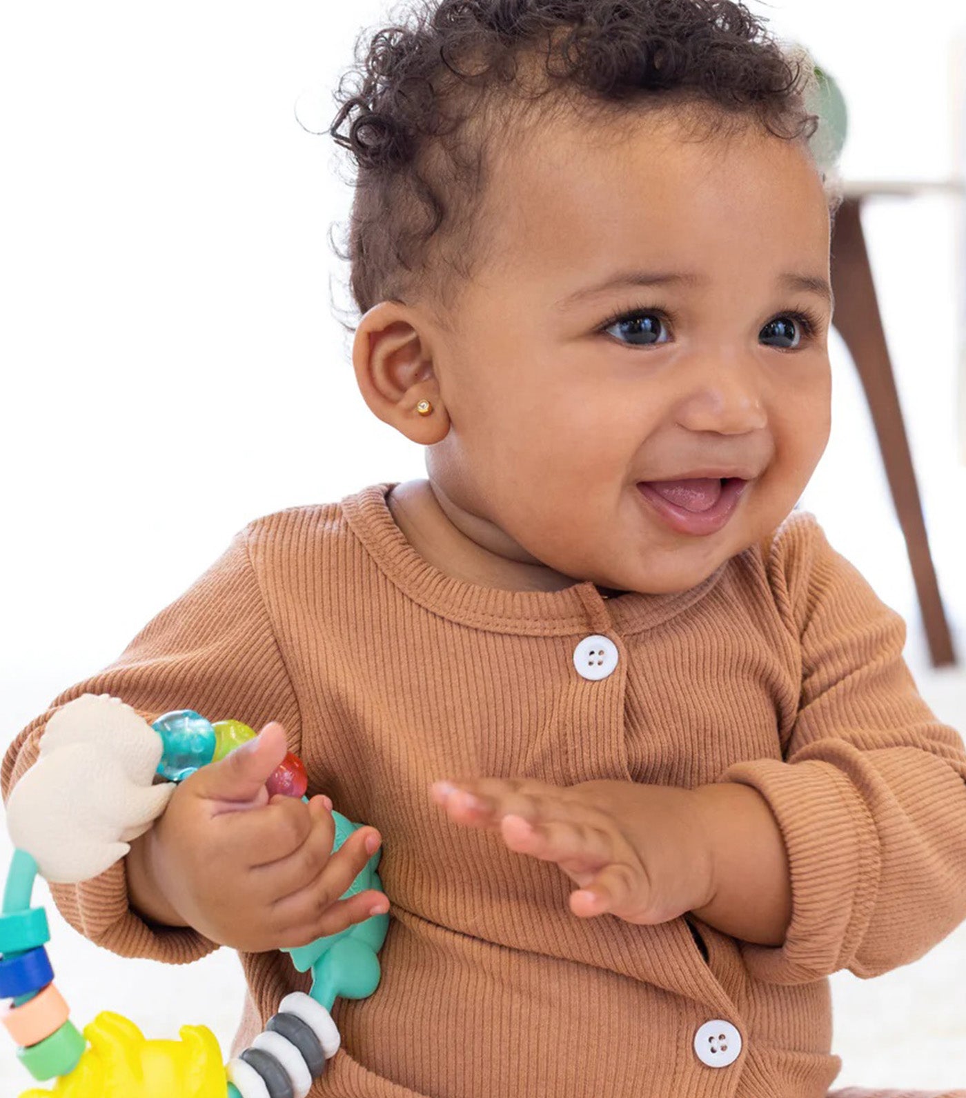 Busy Beads Rattle & Teether
