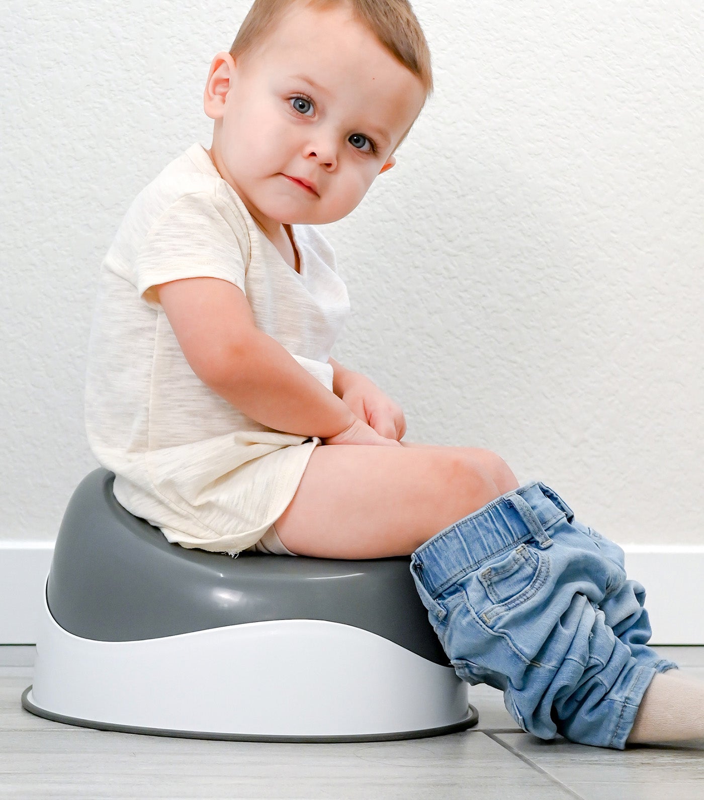 PottyPOD® Portable Potty Gray