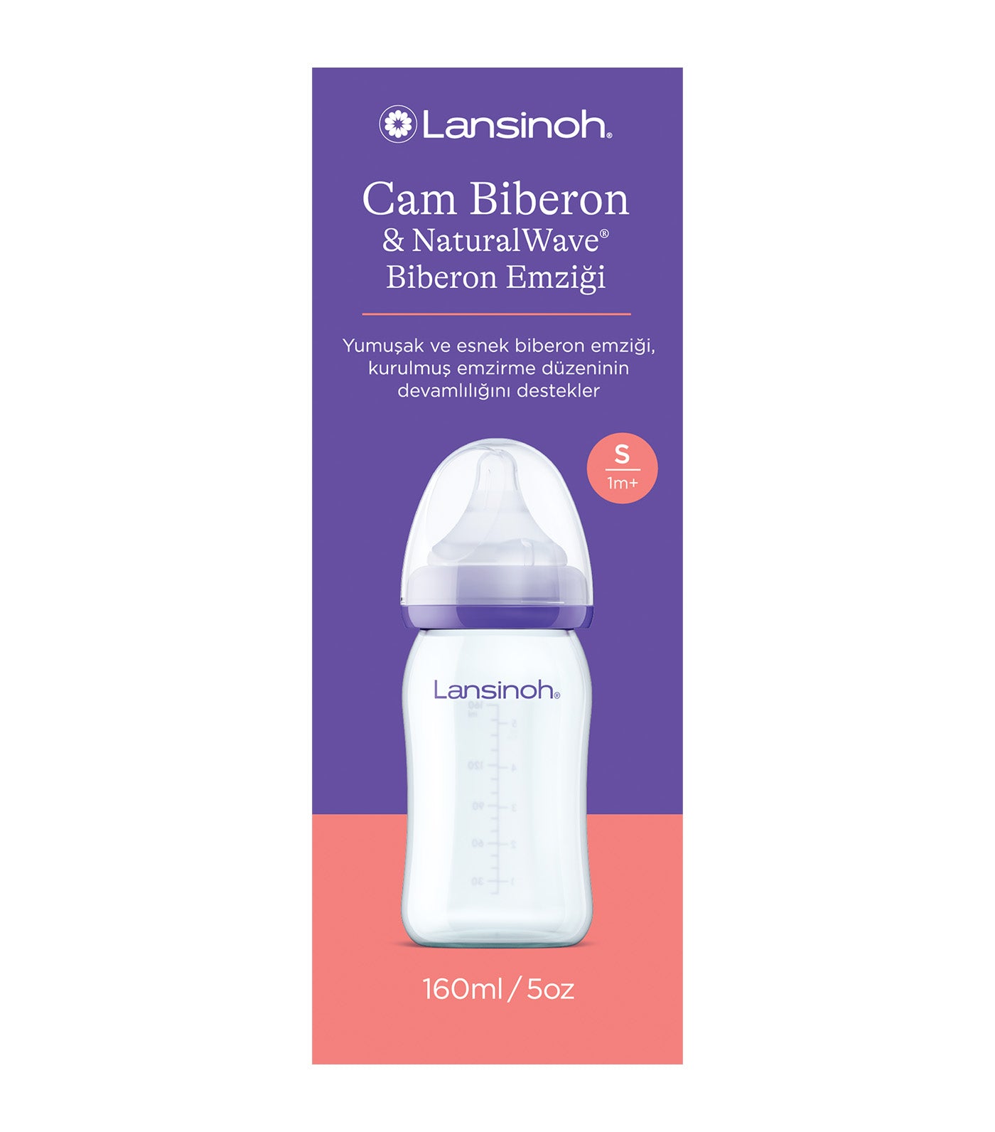 Feeding Bottle with NaturalWave® Teat GB