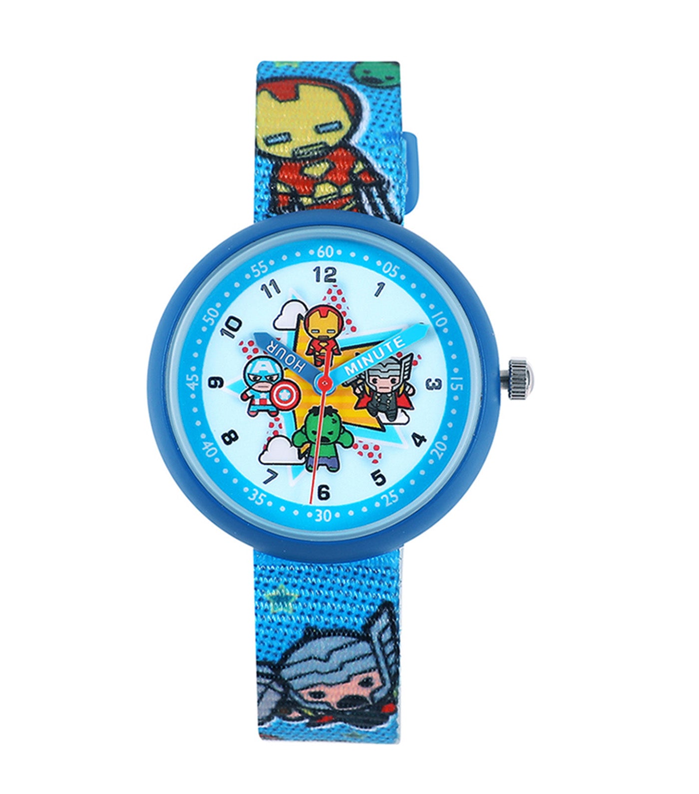 Analog Marvel Avengers Chibi Watch