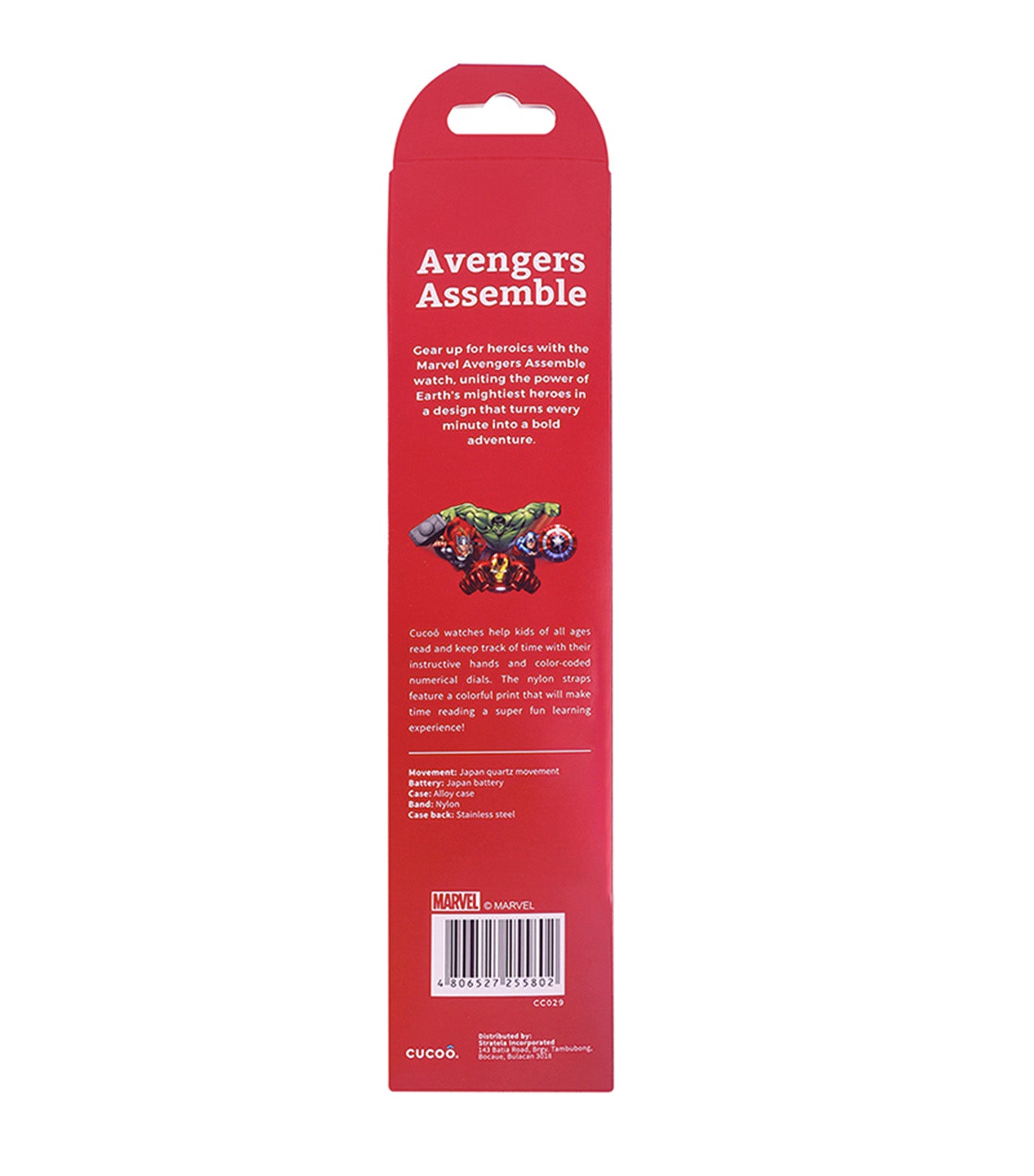 Analog Marvel Avengers Assemble Watch