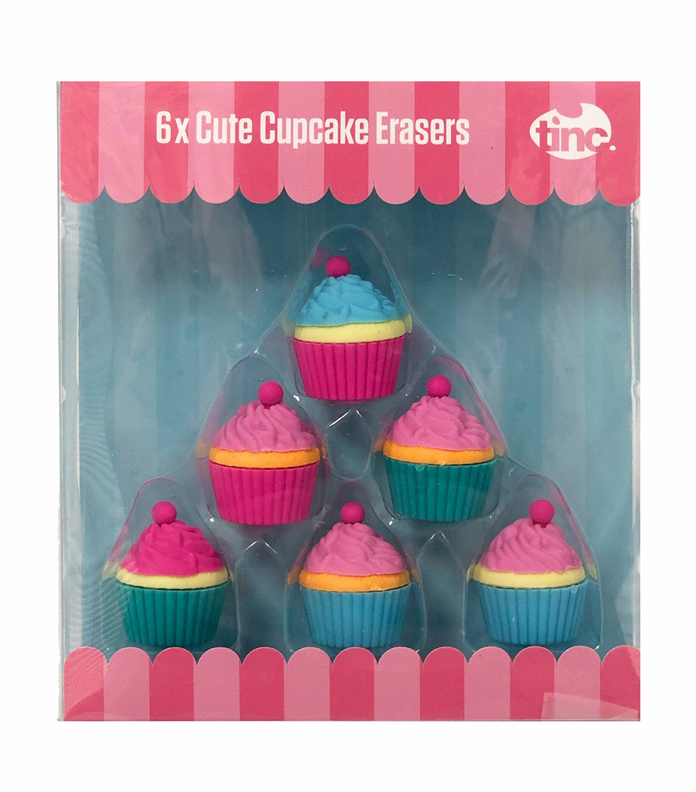 Cupcake Erasers