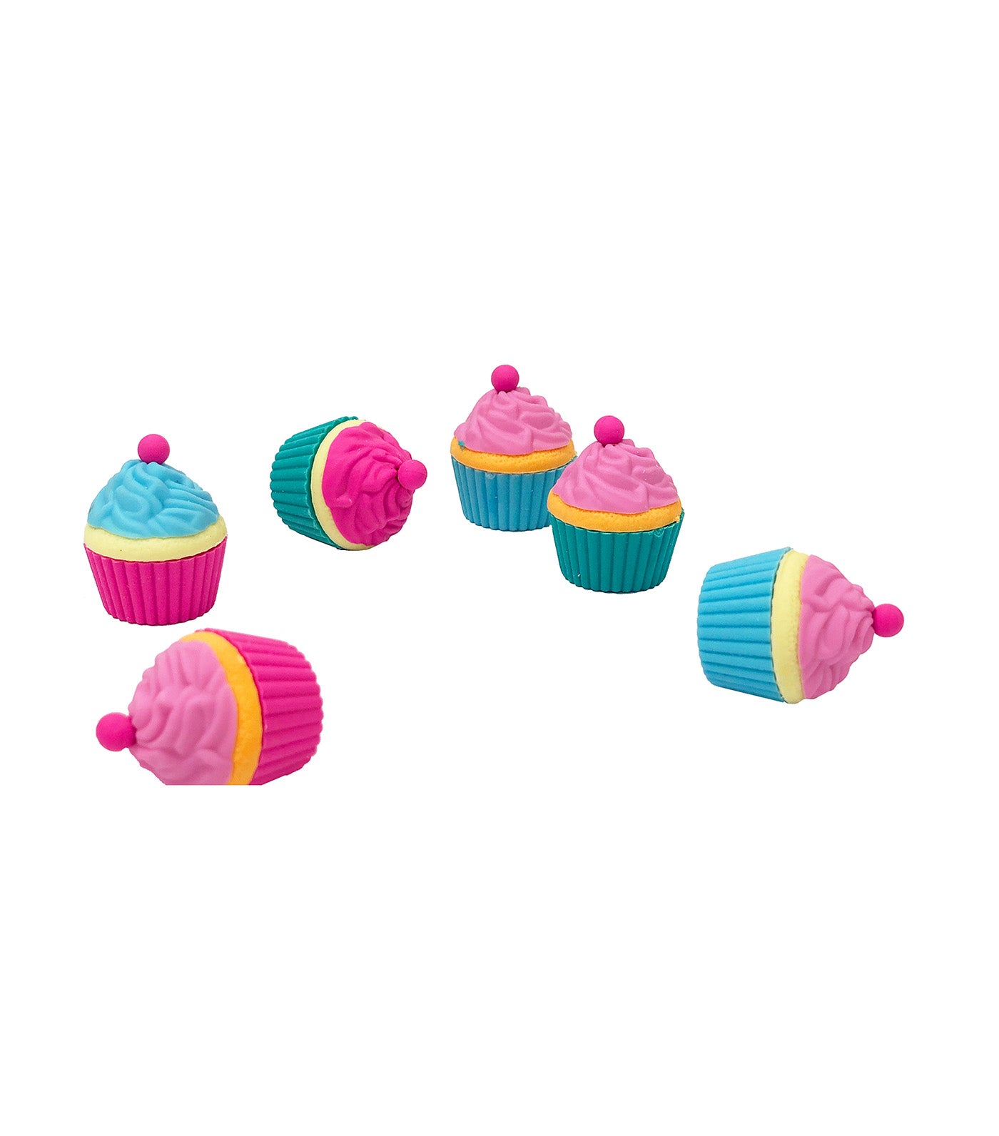 Cupcake Erasers