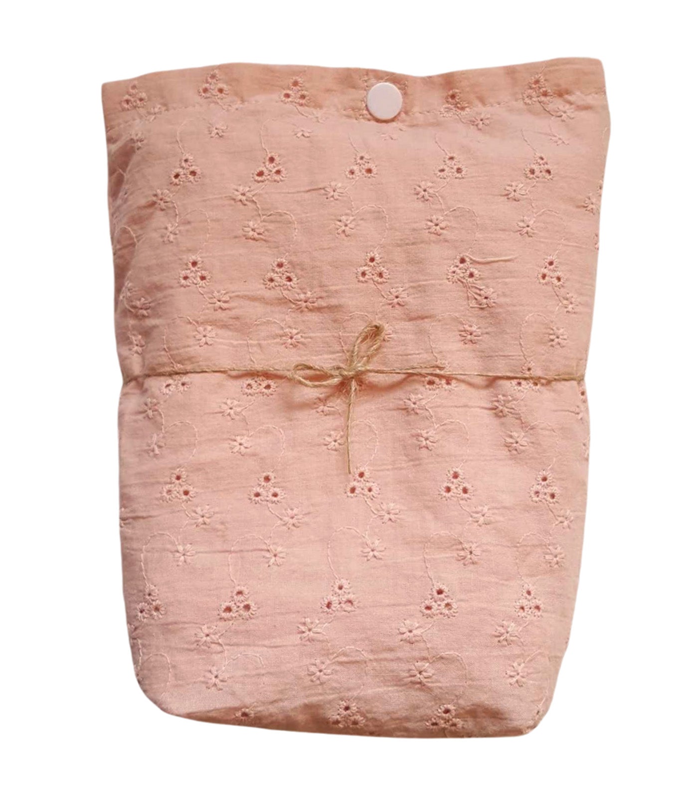 Poncho Nursing Cover - Eyelet Peach