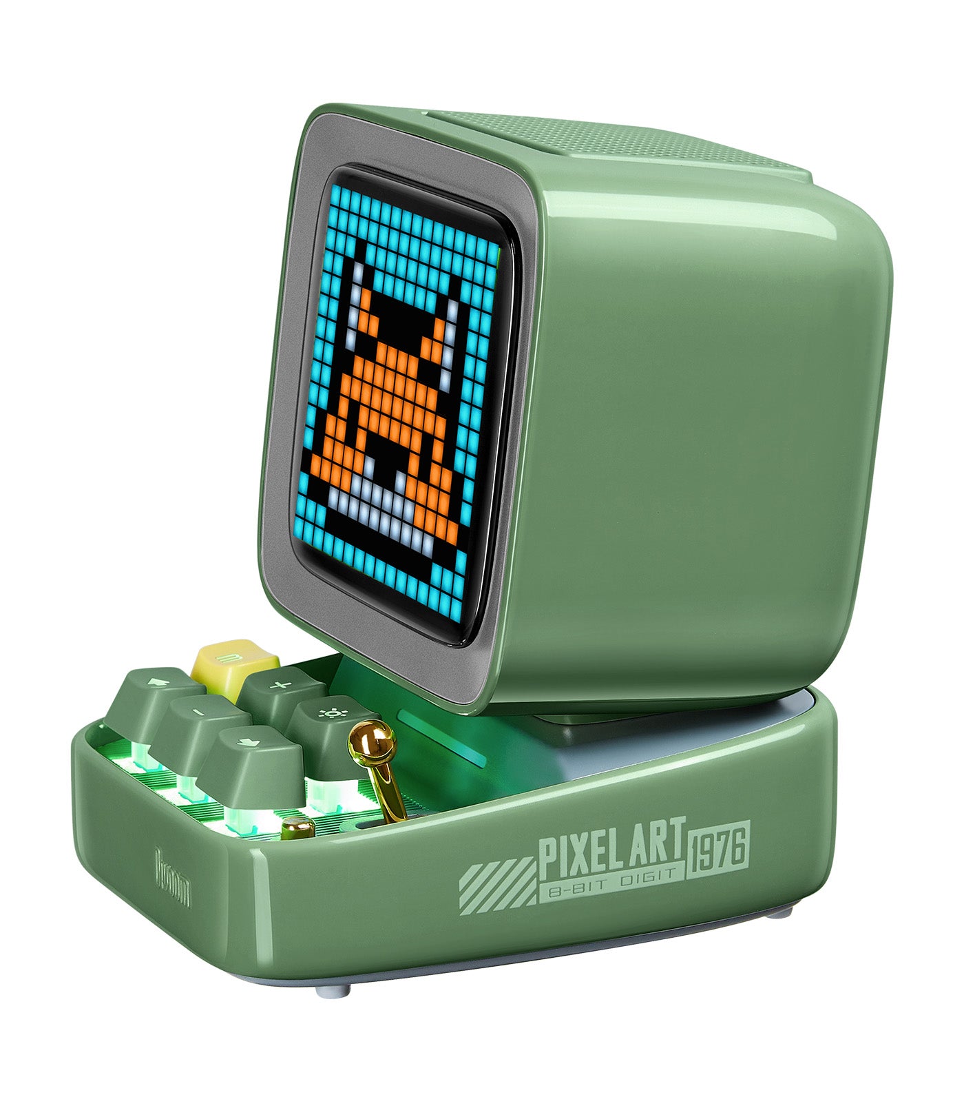 Ditoo Mic Pixel Art Speaker with Microphone Green