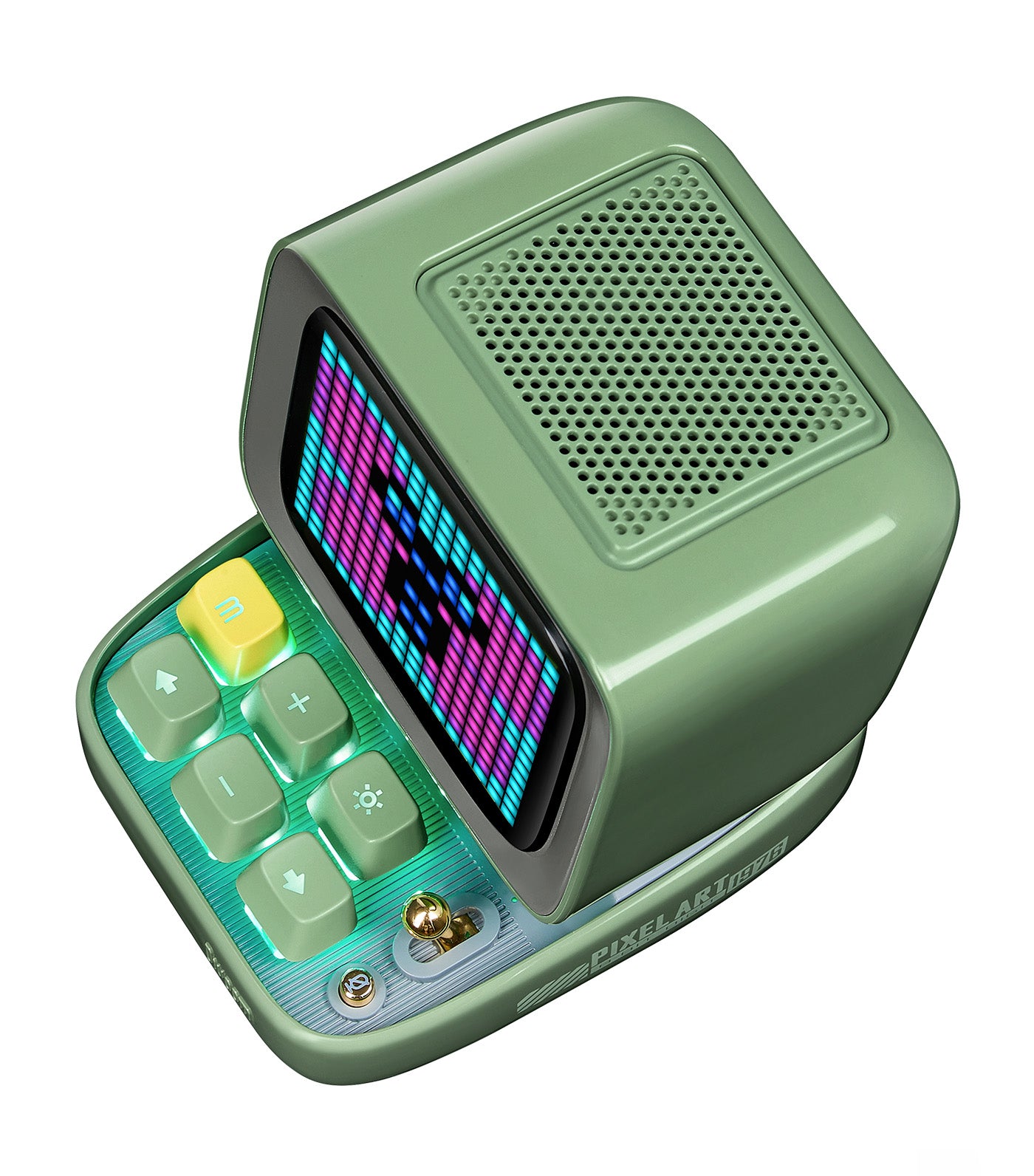 Divoom Bluetoothスピーカー Ditoo-Mic グリーン Amazon.com: Divoom Ditoo-Mic Bluetooth Speaker with Karaoke