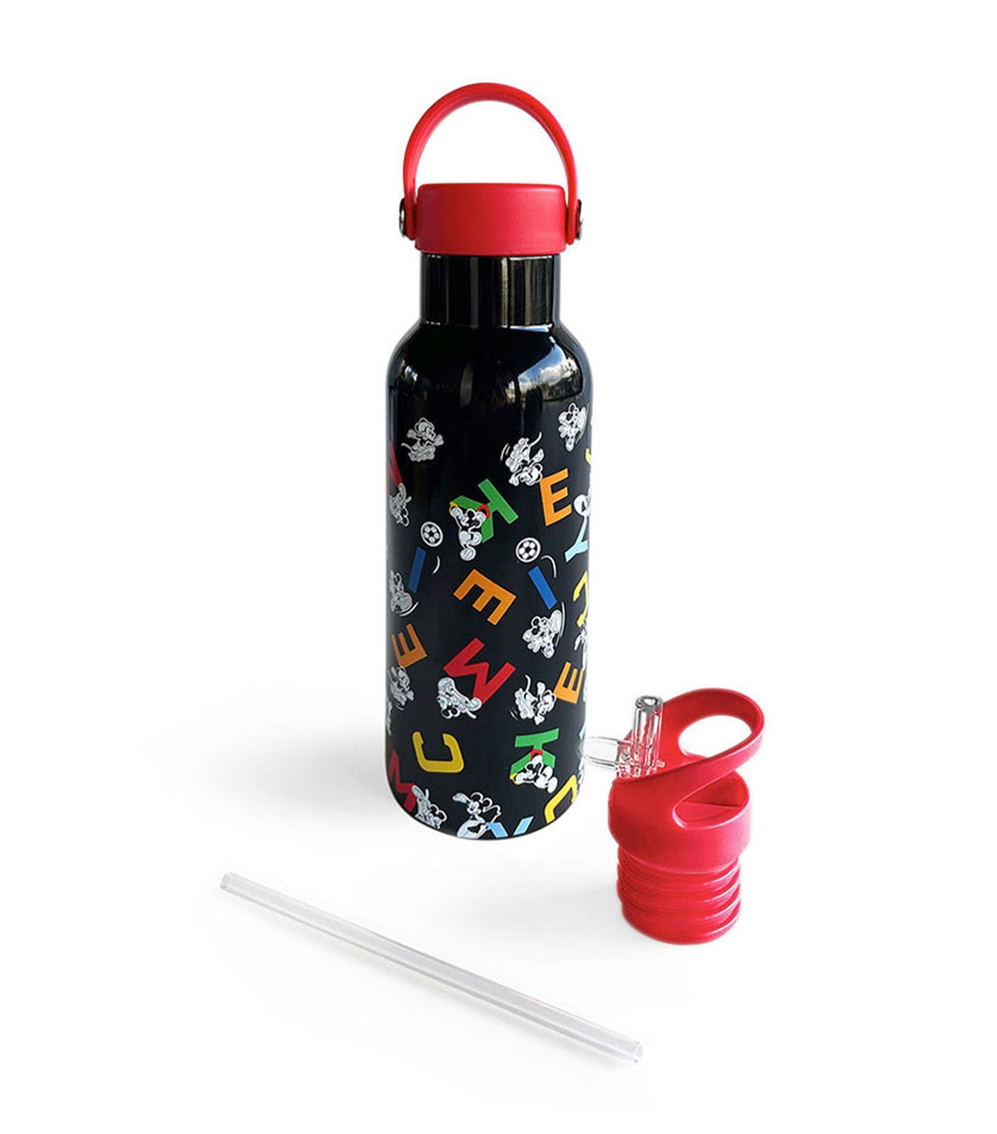 Stainless Steel Insulated Water Bottle - Mickey Sports 483ml