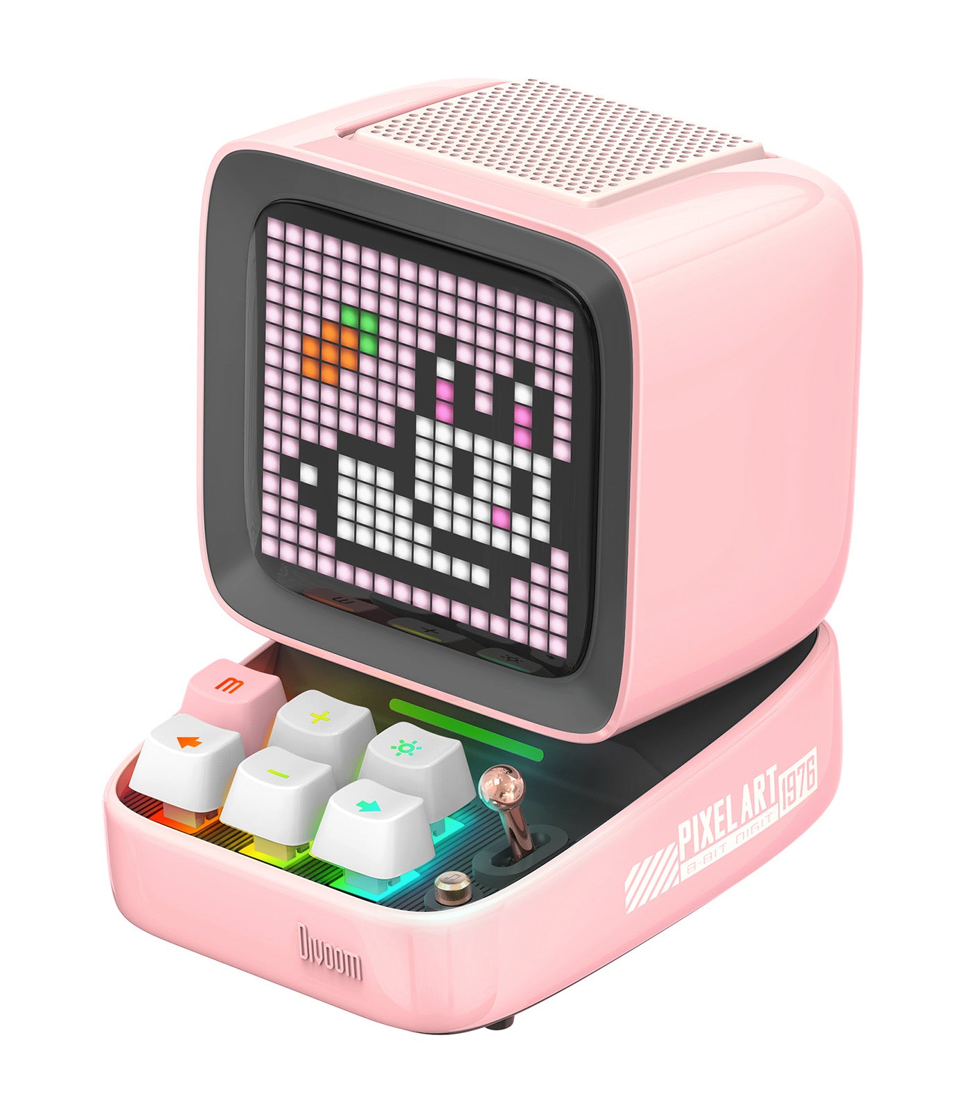 Ditoo Pro Pixel Art Speakers Pink