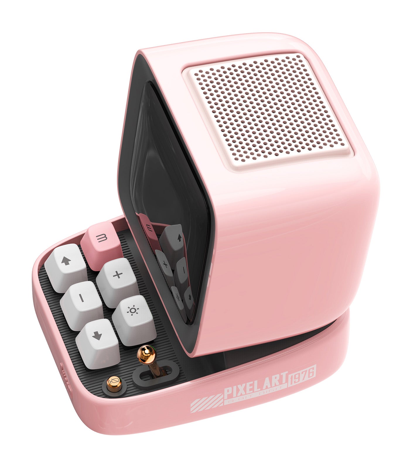 【美品】DIVOOM TECHNOLOGY DITOO-PLUS ピンク UNBOXING Divoom Ditoo-plus 2021🌸PINK🌸 retro pixel art