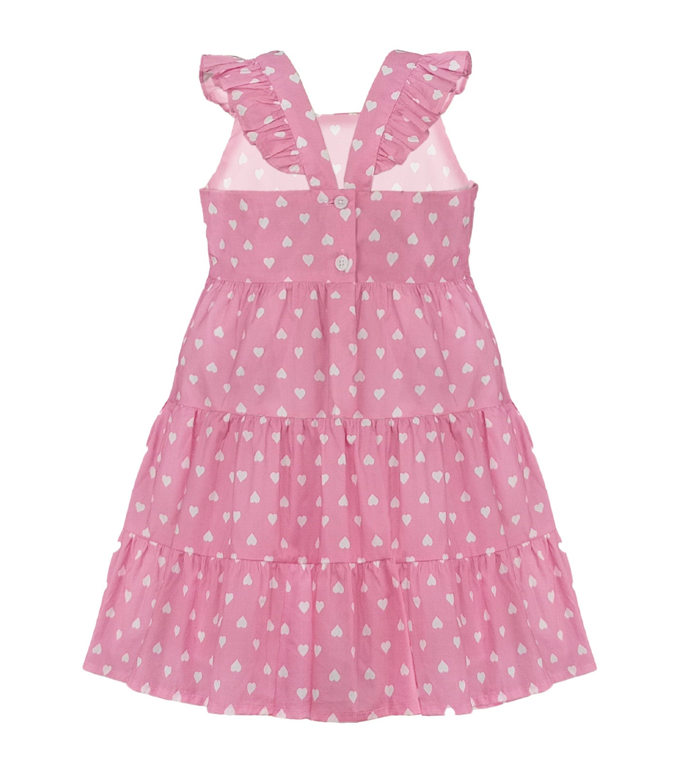 Bella Tiered Dress Pink