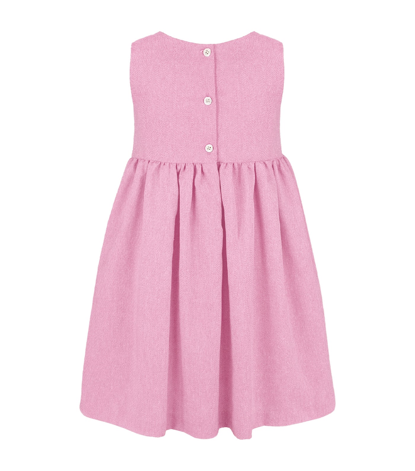 Blanche Girls Smocked Dress Pink