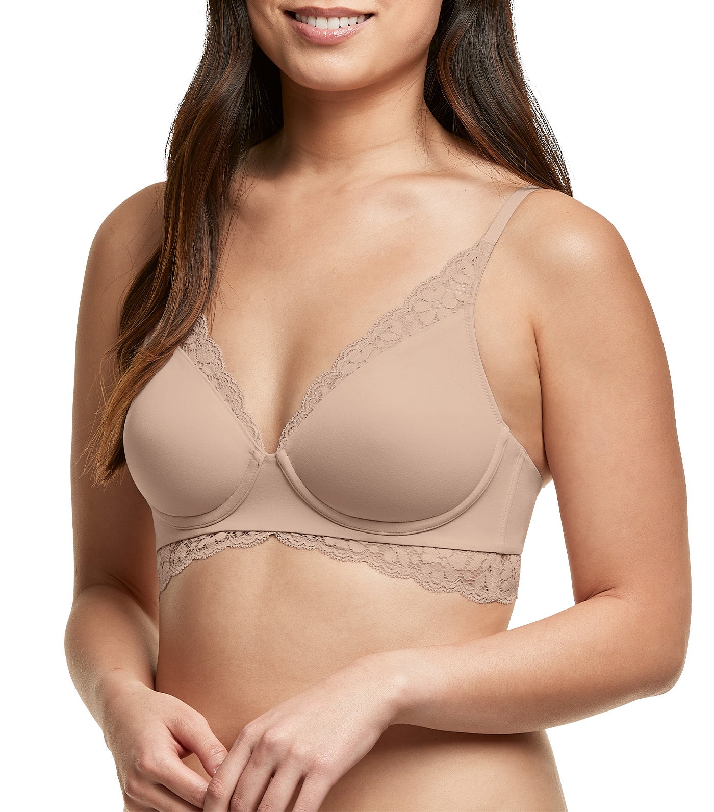 Maidenform Convertible Wireless Bralette Evening Blush