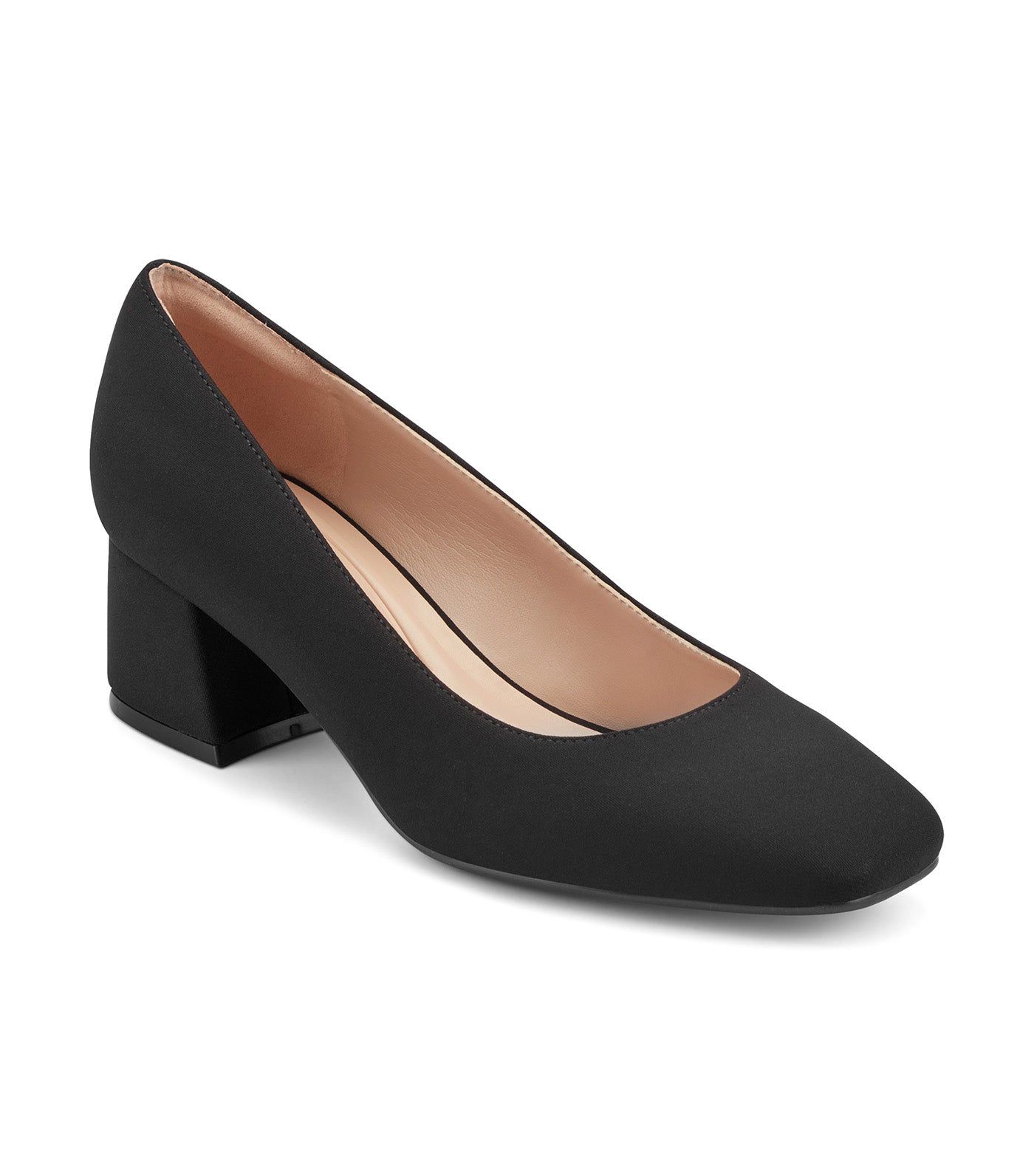 Easy Spirit Marelyn Block Heel Pumps Black