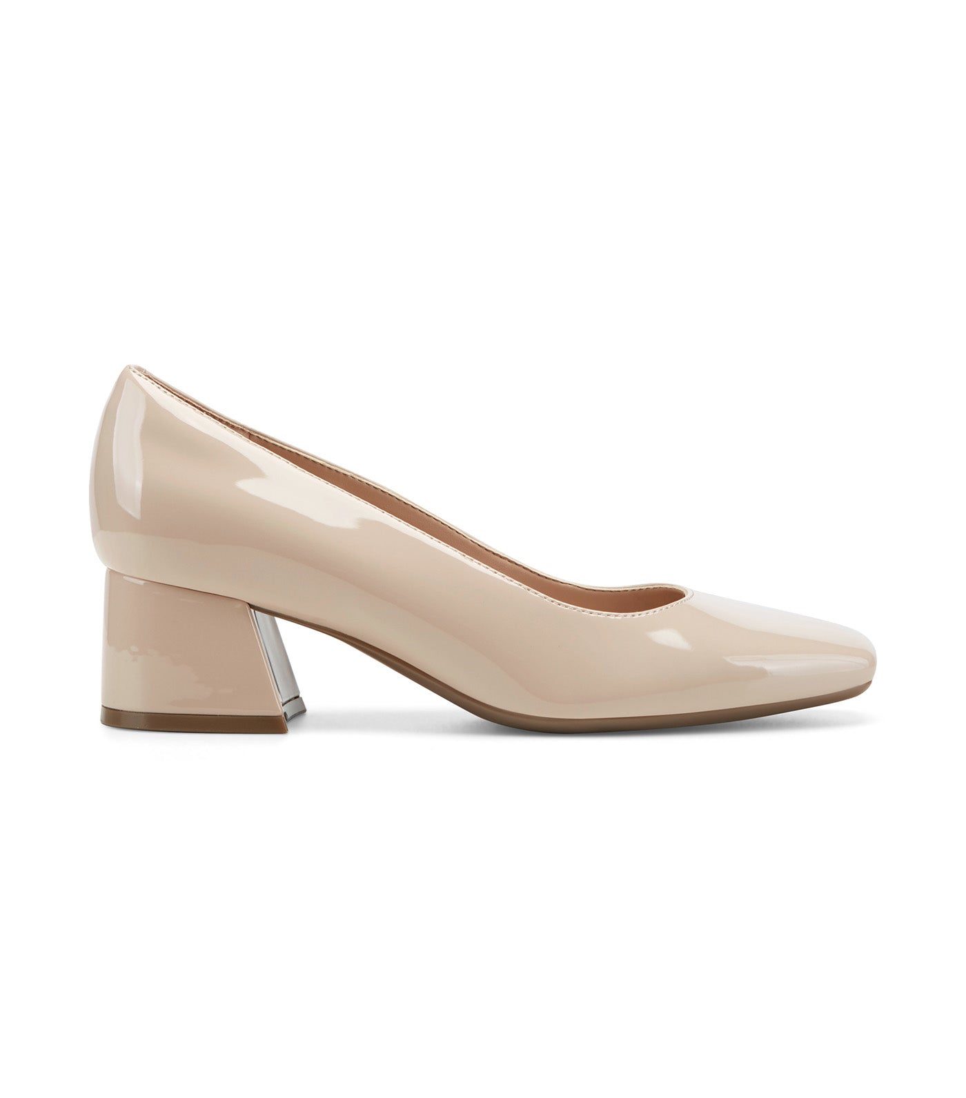 Easy Spirit Marelyn Block Heel Pumps Light Natural