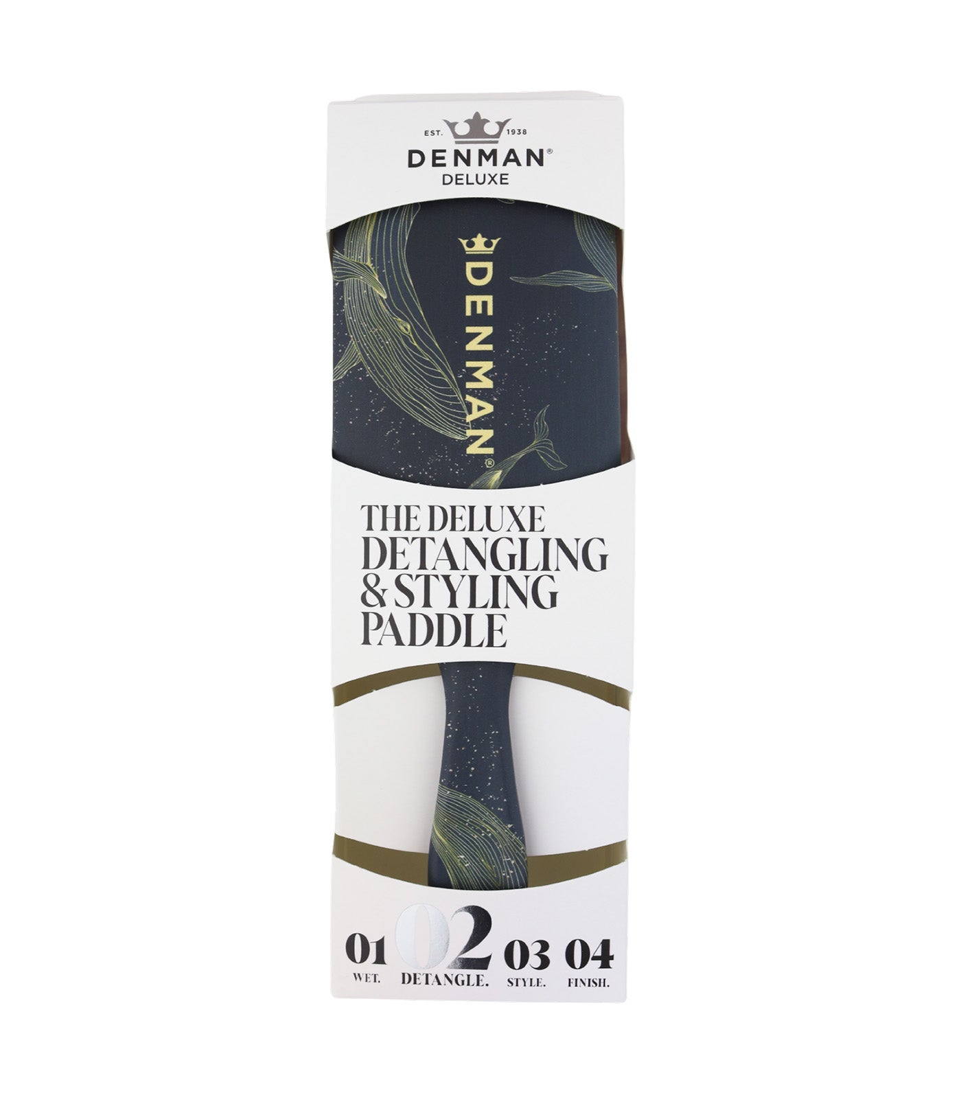 D38 The Deluxe Detangling & Styling Paddle - Future Dusk