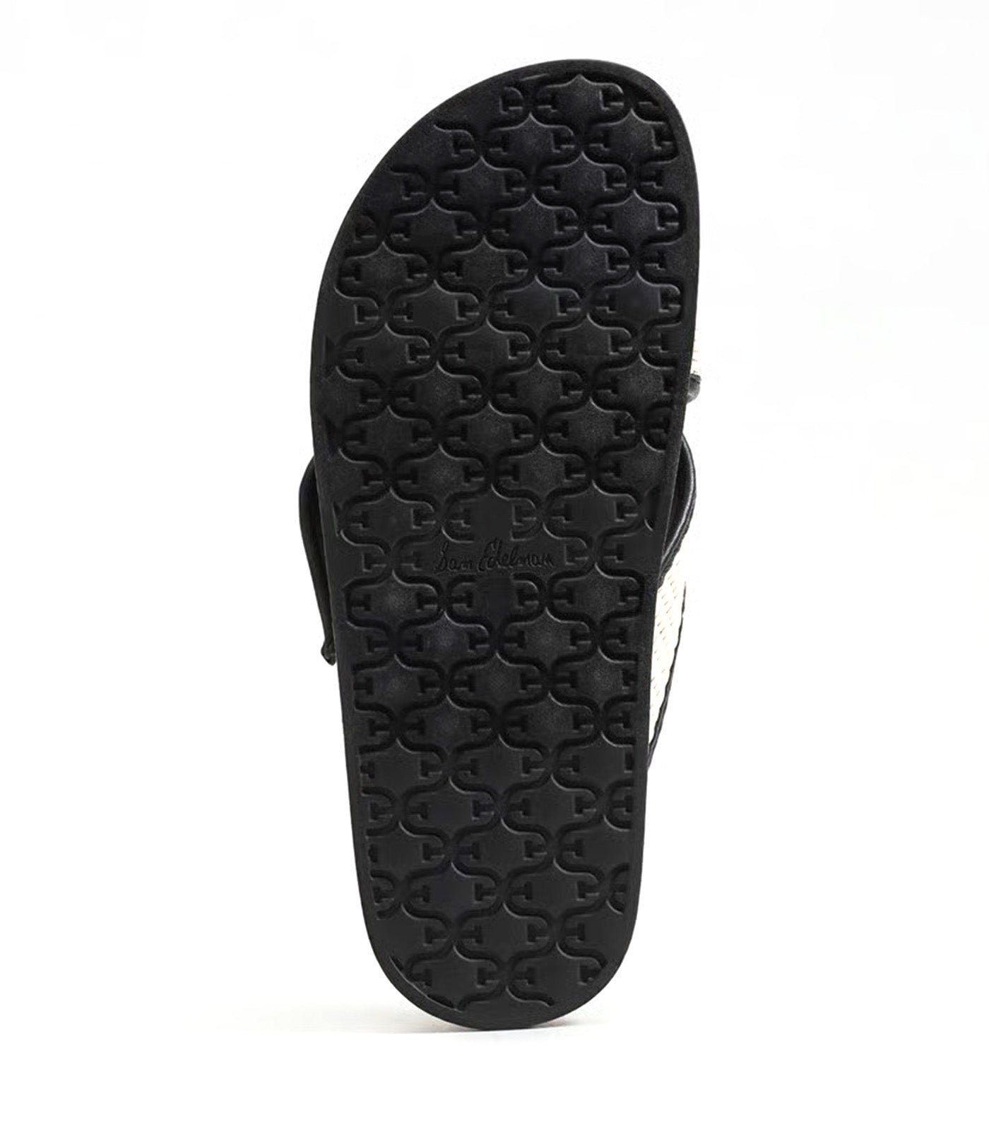 Sam Edelman Darla Multi Buckle Slide Sandal Linen/Black
