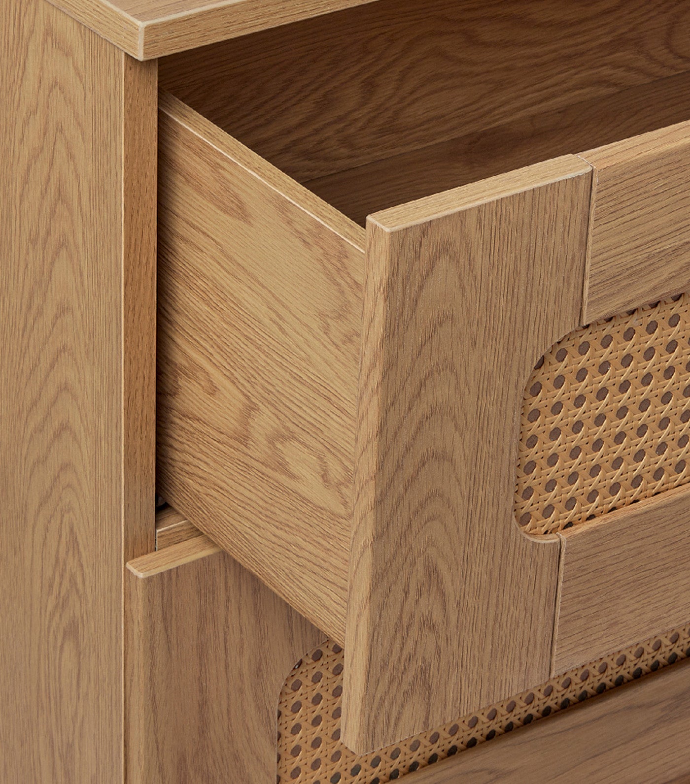 Esna Dresser and Changer Rattan