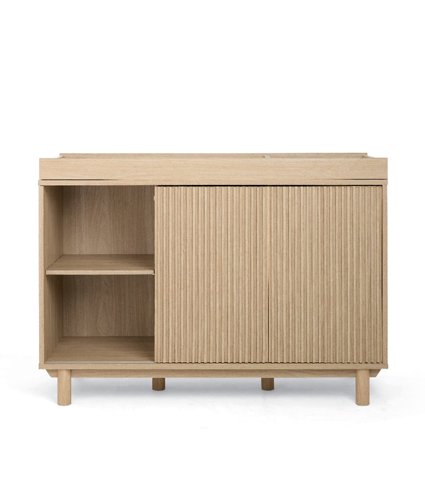 Oska Wide Dresser Changer Natural Oak