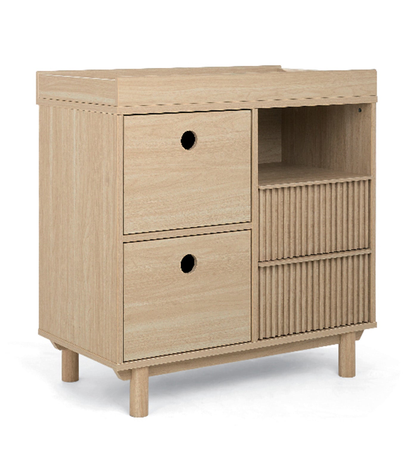 Oska Dresser Changer Natural Oak
