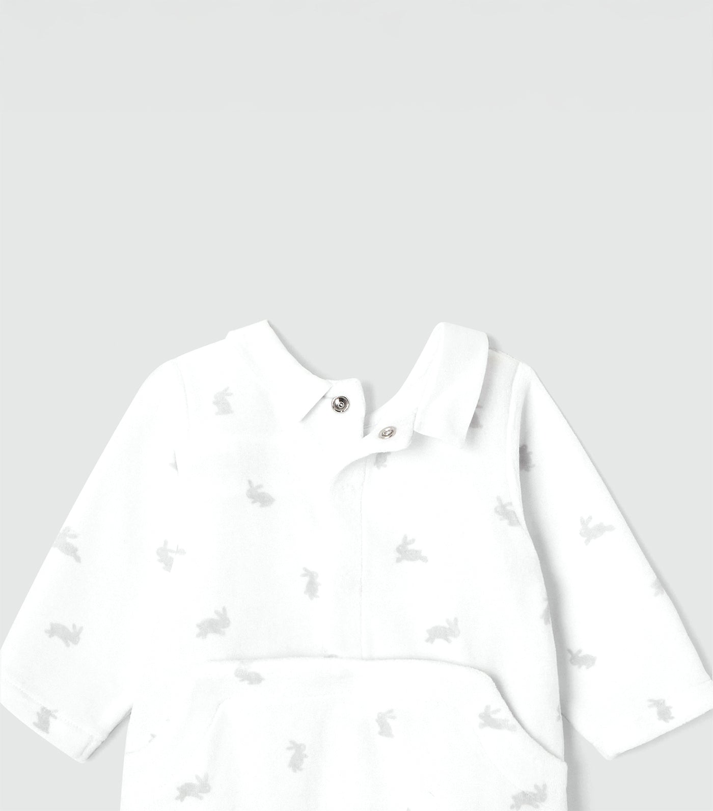 Desir Onesie Blanc/Gris