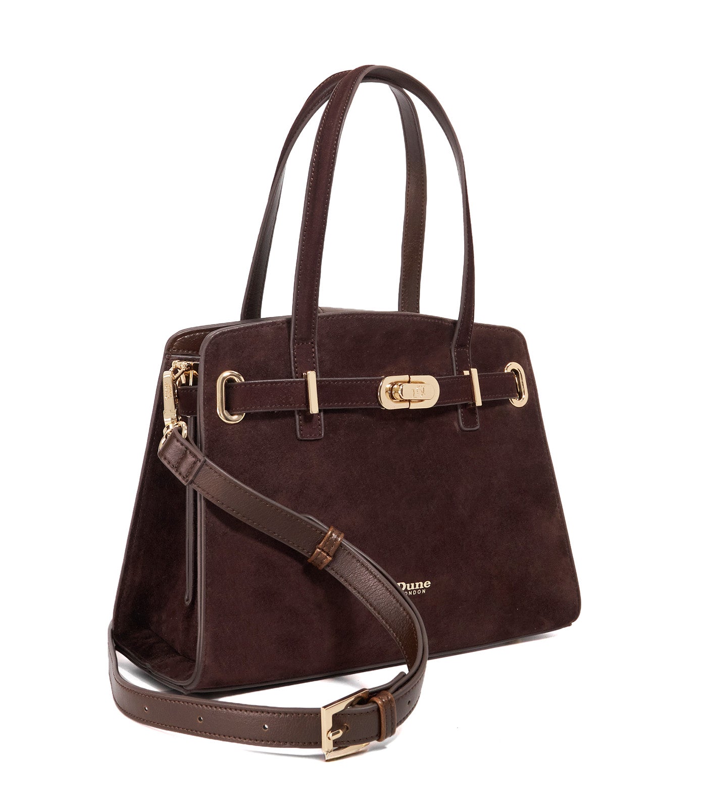 Dinidefine Med Belted Grab Bag Brown