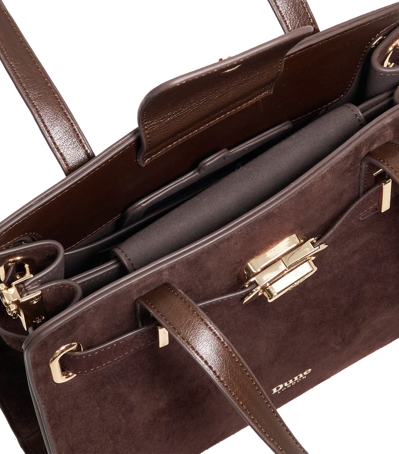 Dinidefine Med Belted Grab Bag Brown