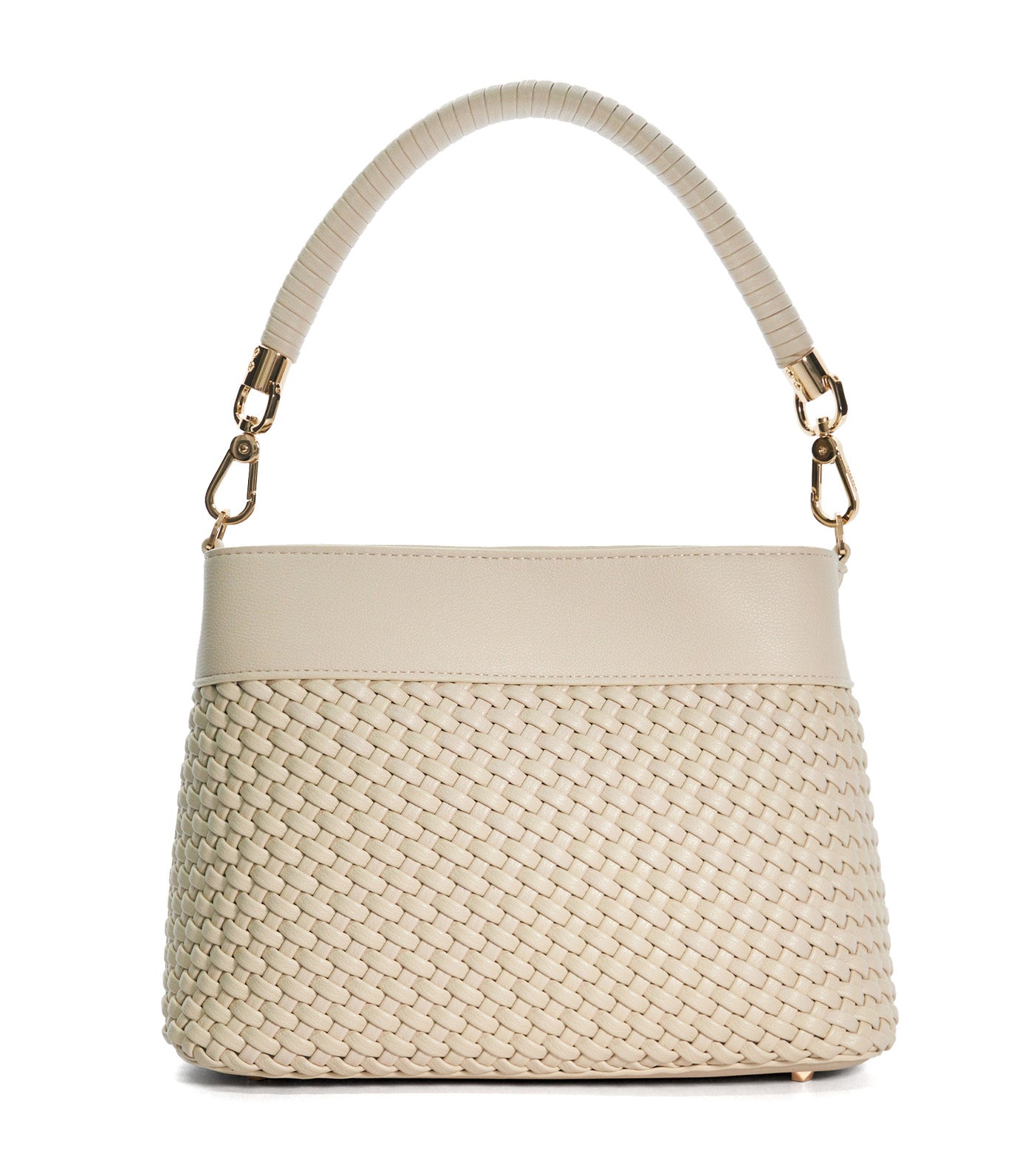 Dinidelphie Medium Woven Grab Bag Ecru