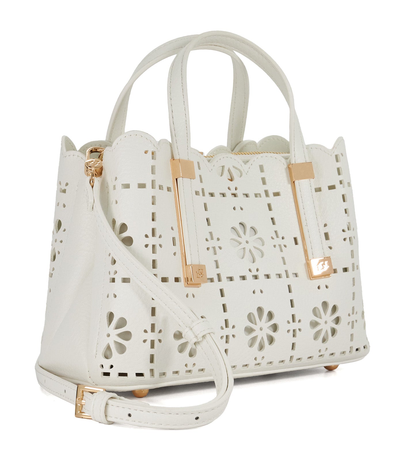 Dinkydorry Mini 3 Part Tote White