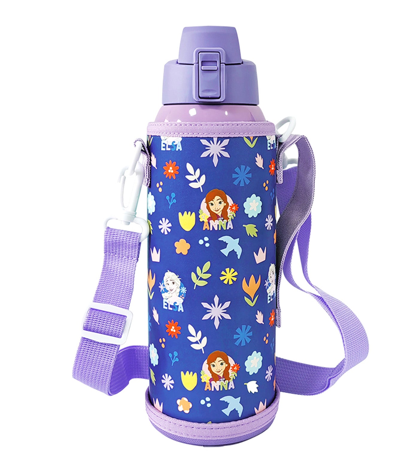 Disney 1L Insulated Tumbler with Carrying Pouch - Frozen The Poet Inside