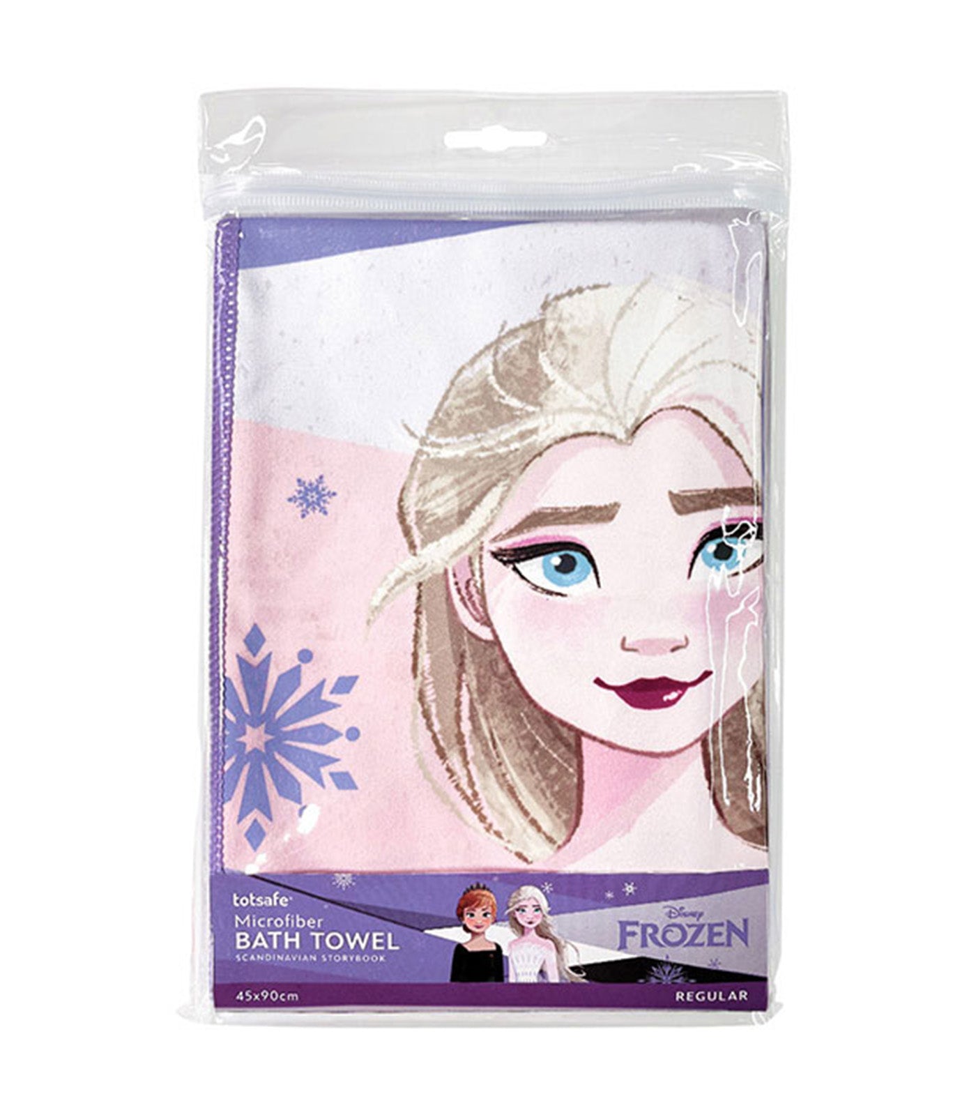 Totsafe Disney Microfiber Bath Towel Regular - Frozen Scandinavian Storybook