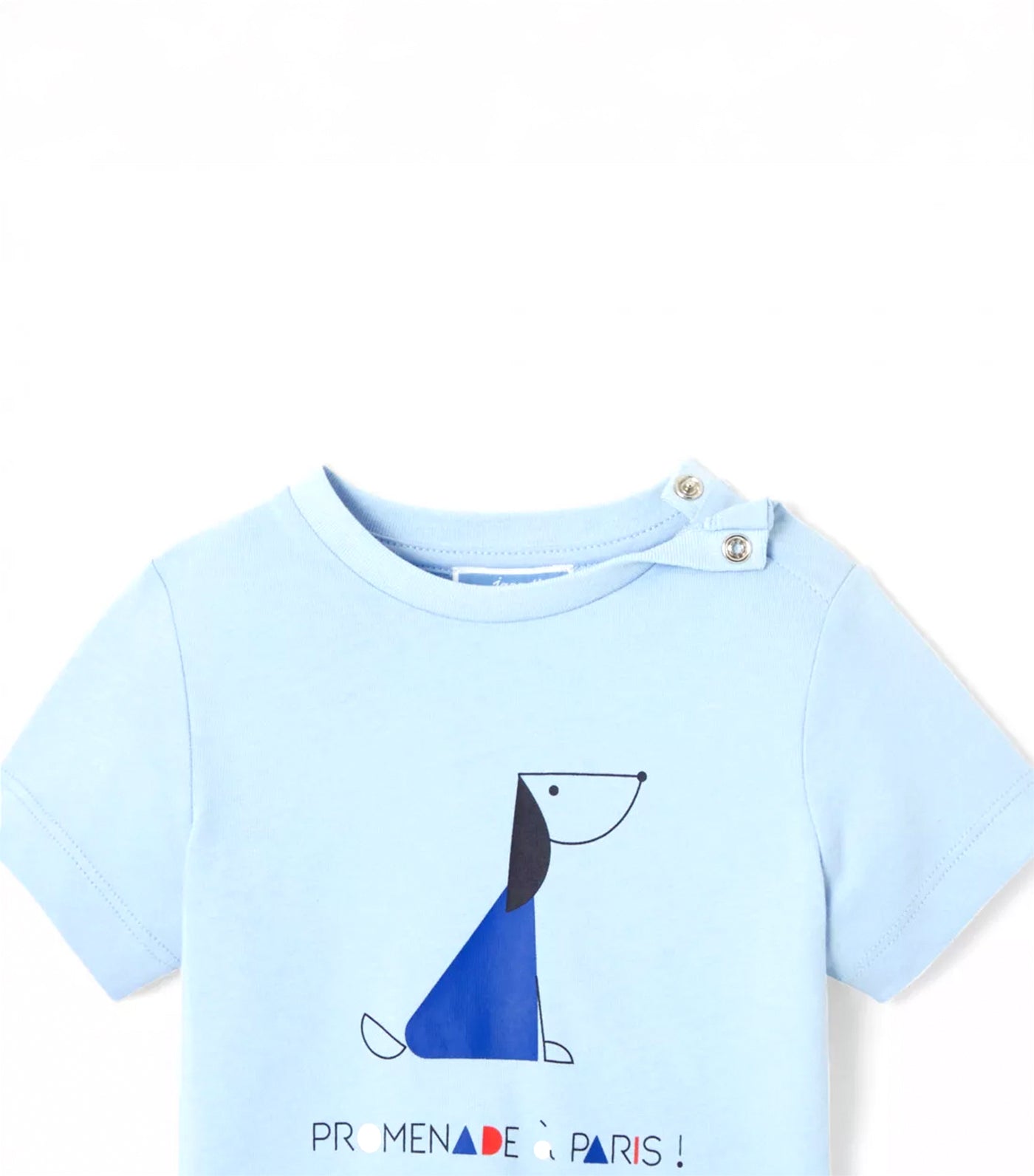 Dog T-Shirt Bleu Clair Jacadi