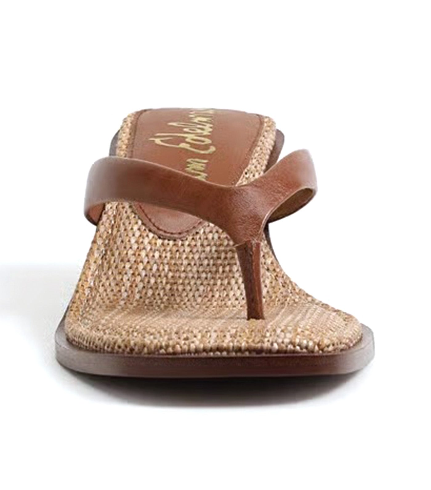 Dollie Thong Sandal Rich Cognac