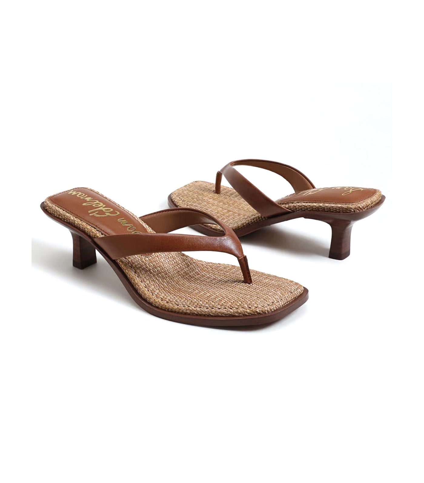 Dollie Thong Sandal Rich Cognac