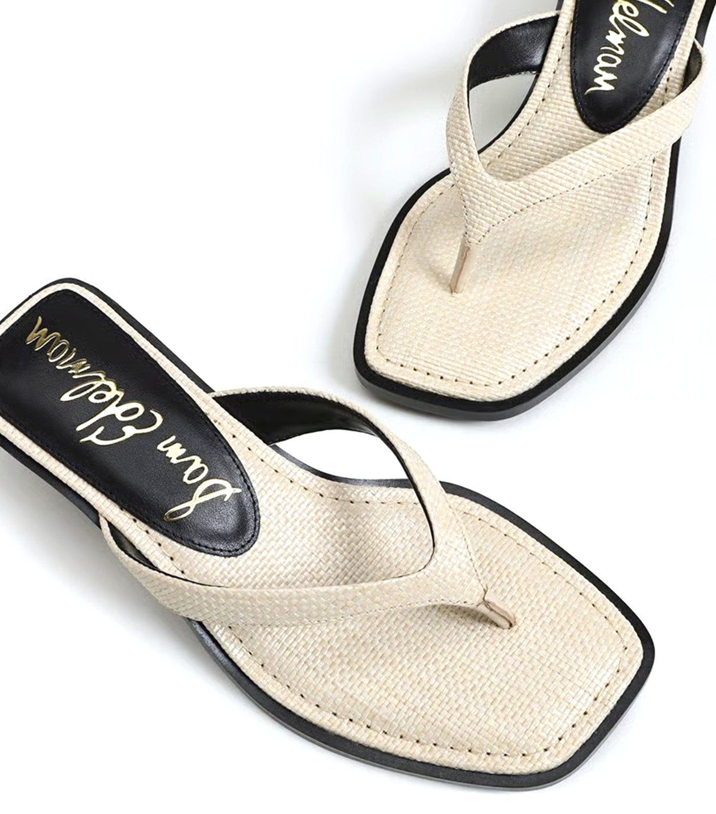 Dollie Thong Sandal Linen Se