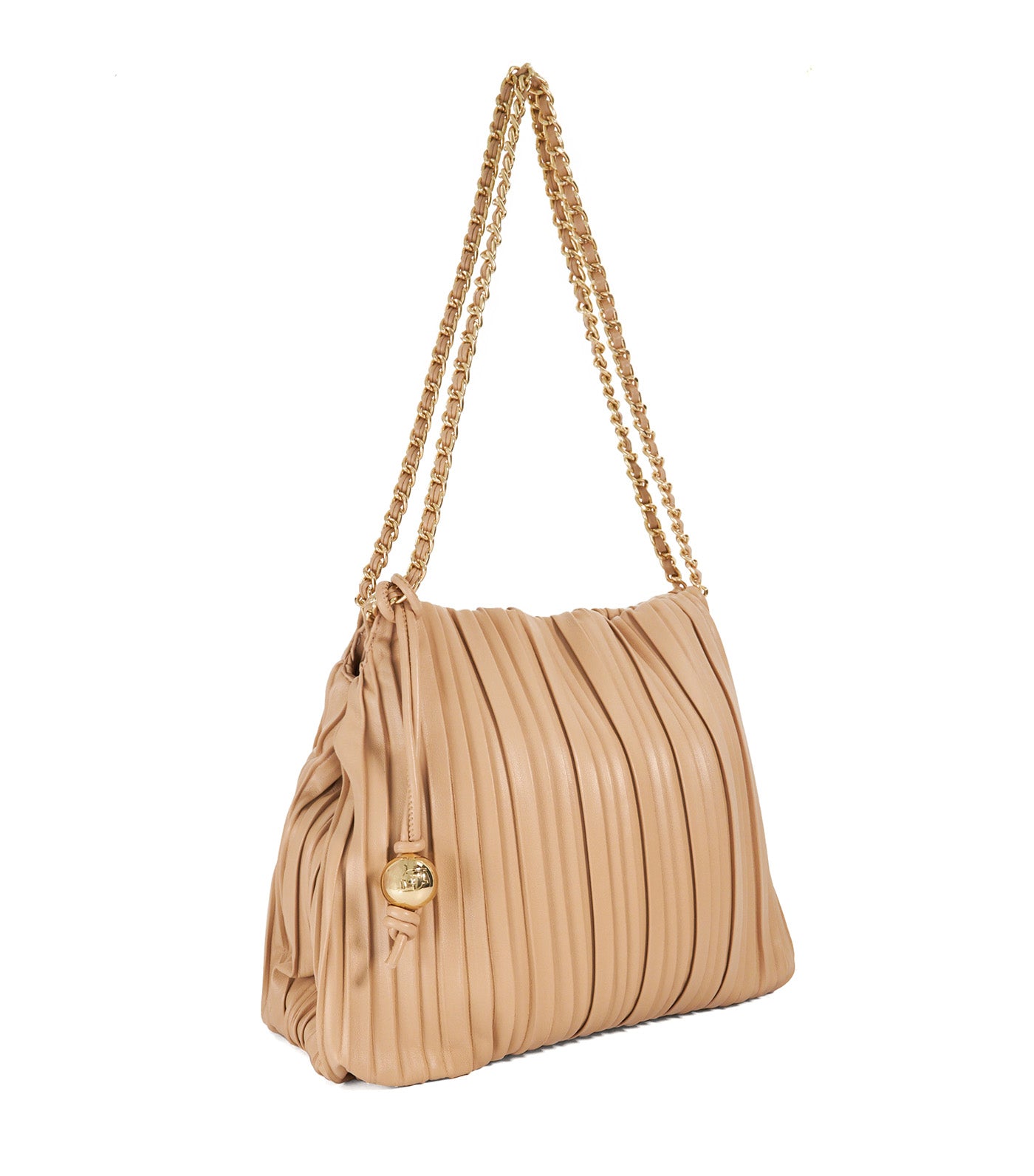 Dominic Large Pleated Slouch Blush