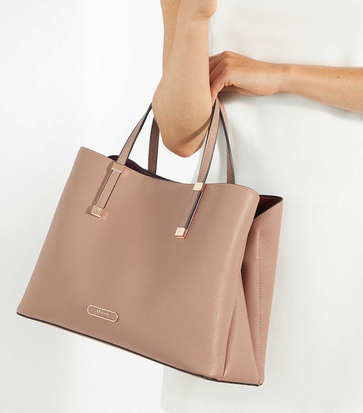 Dorry Large Unlined Tote Taupe