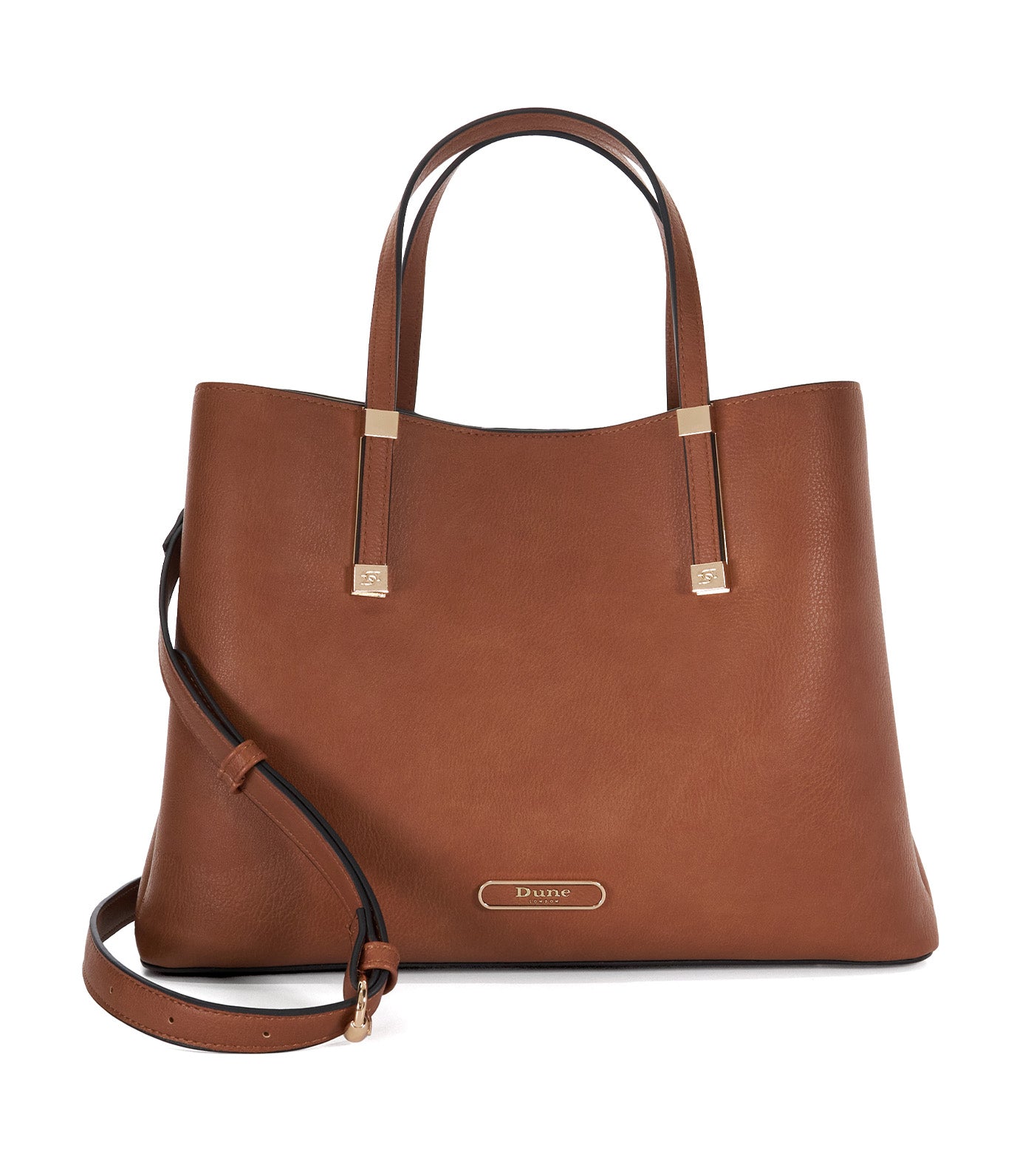 Dorry Large Unlined Tote Tan Synthetic