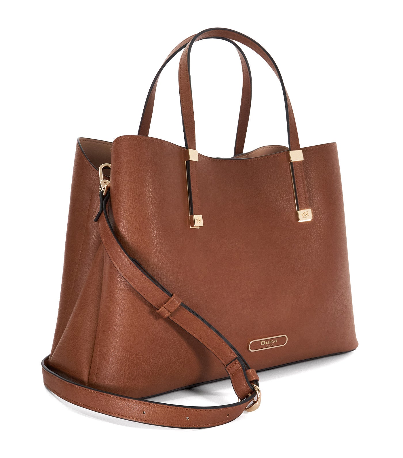 Dorry Large Unlined Tote Tan Synthetic