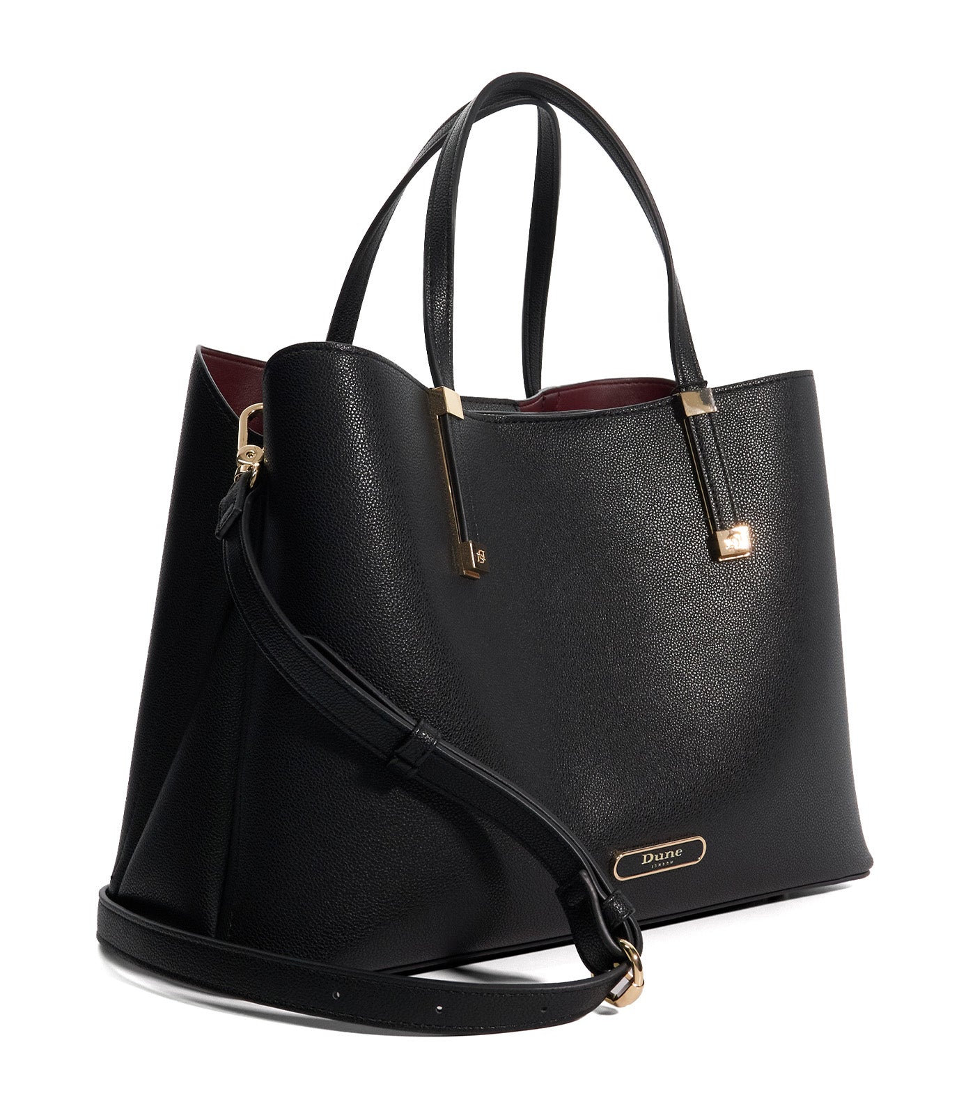 Dorry Large Unlined Tote Black