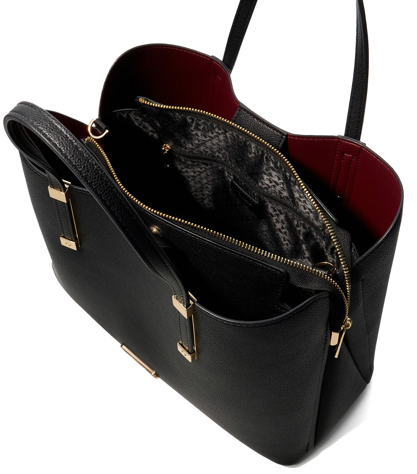 Dorry Large Unlined Tote Black