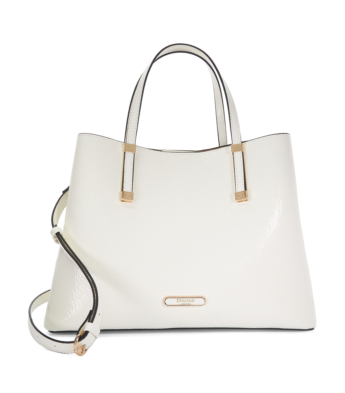 Dorry Large Unlined Tote White