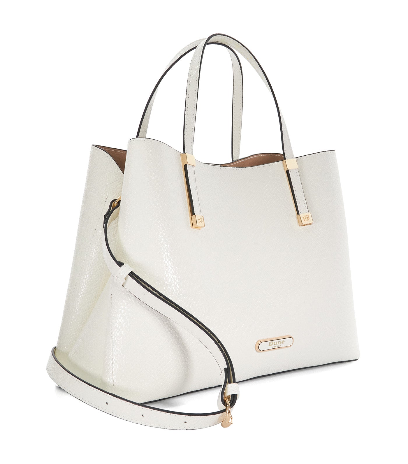 Dorry Large Unlined Tote White