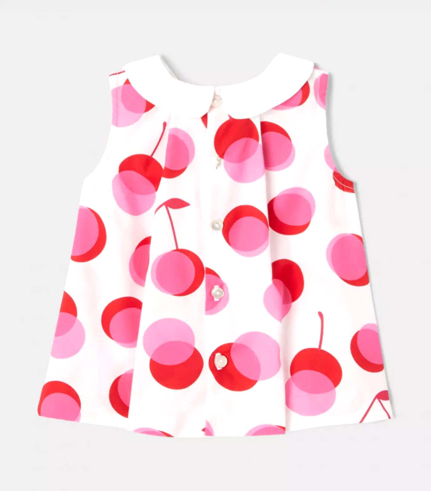 Douce Blouse Blanc/Multicolor