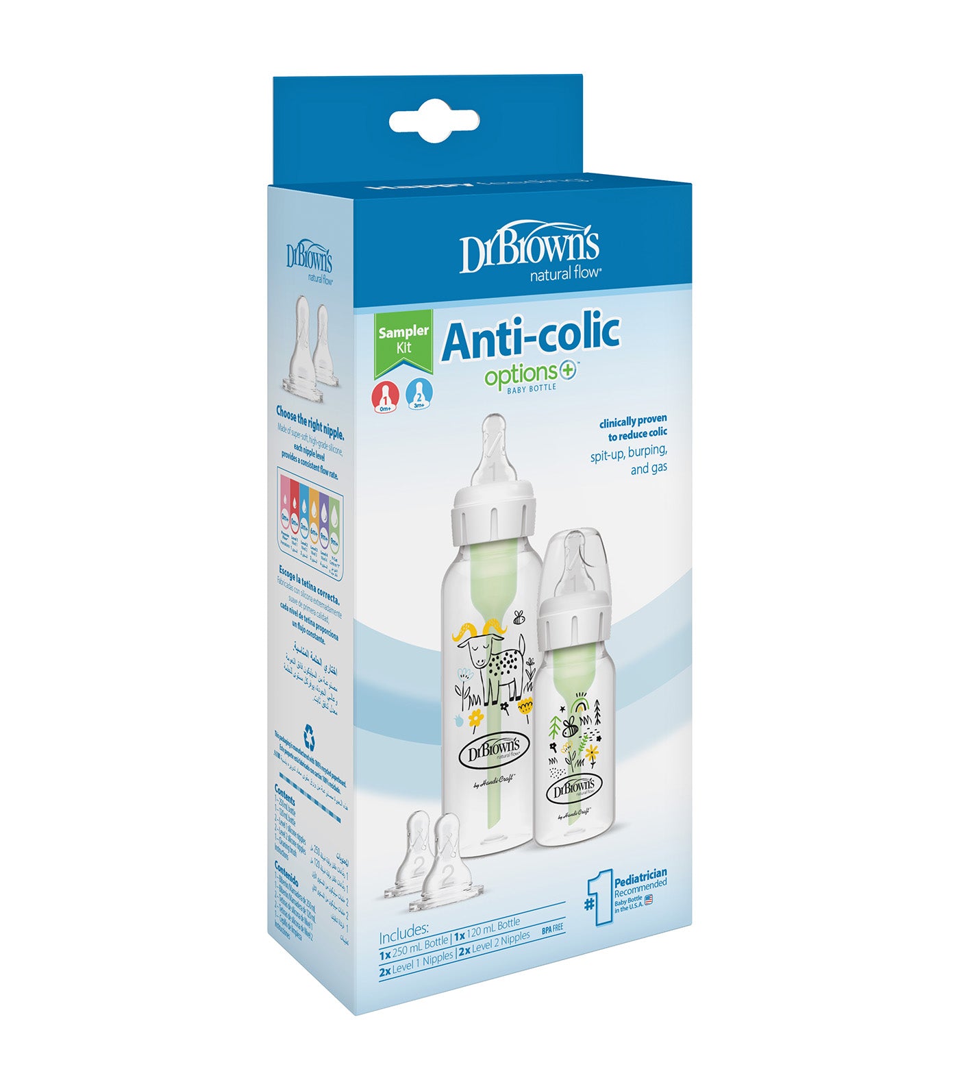 Options+ Narrow-Neck Baby Bottle Sampler Kit