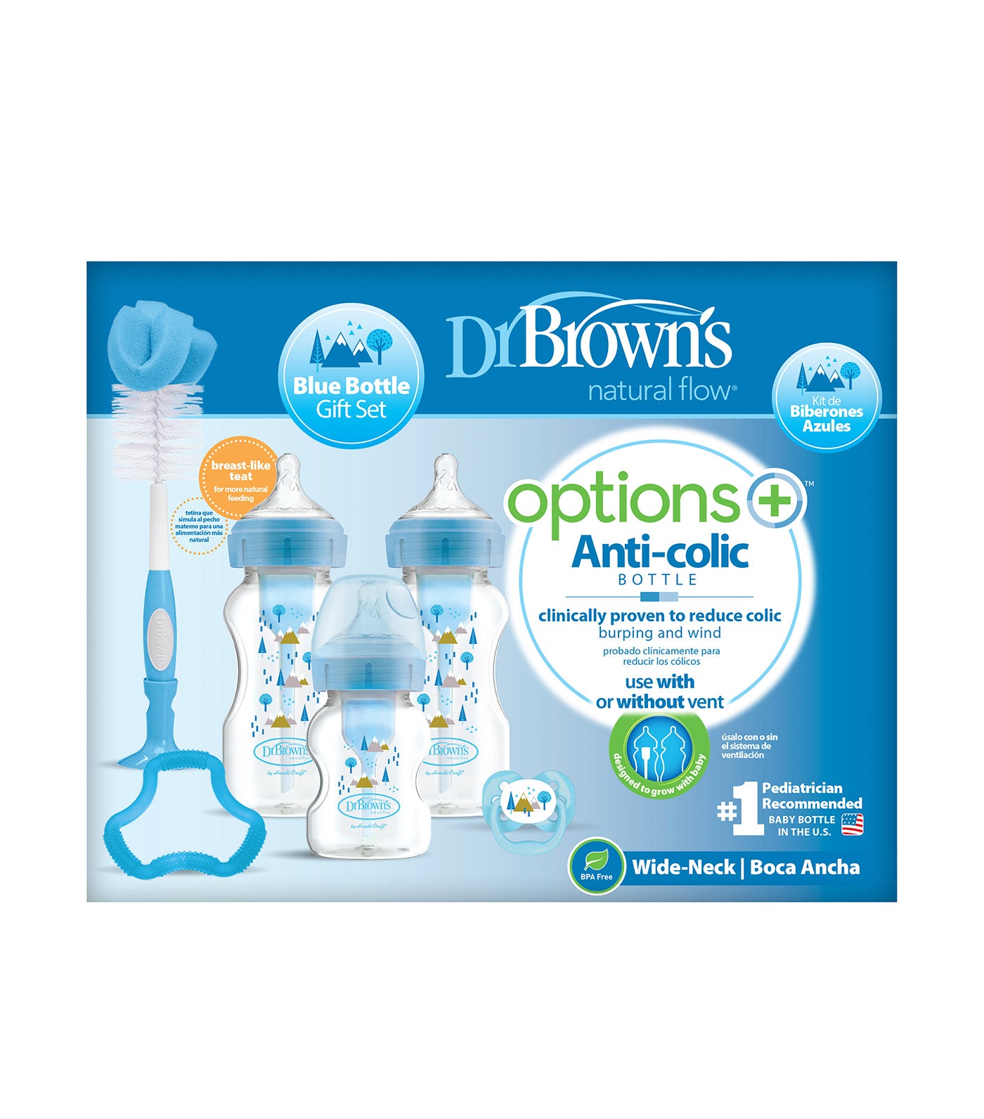Feeding Bottle Wide-Neck Options+ Gift Set