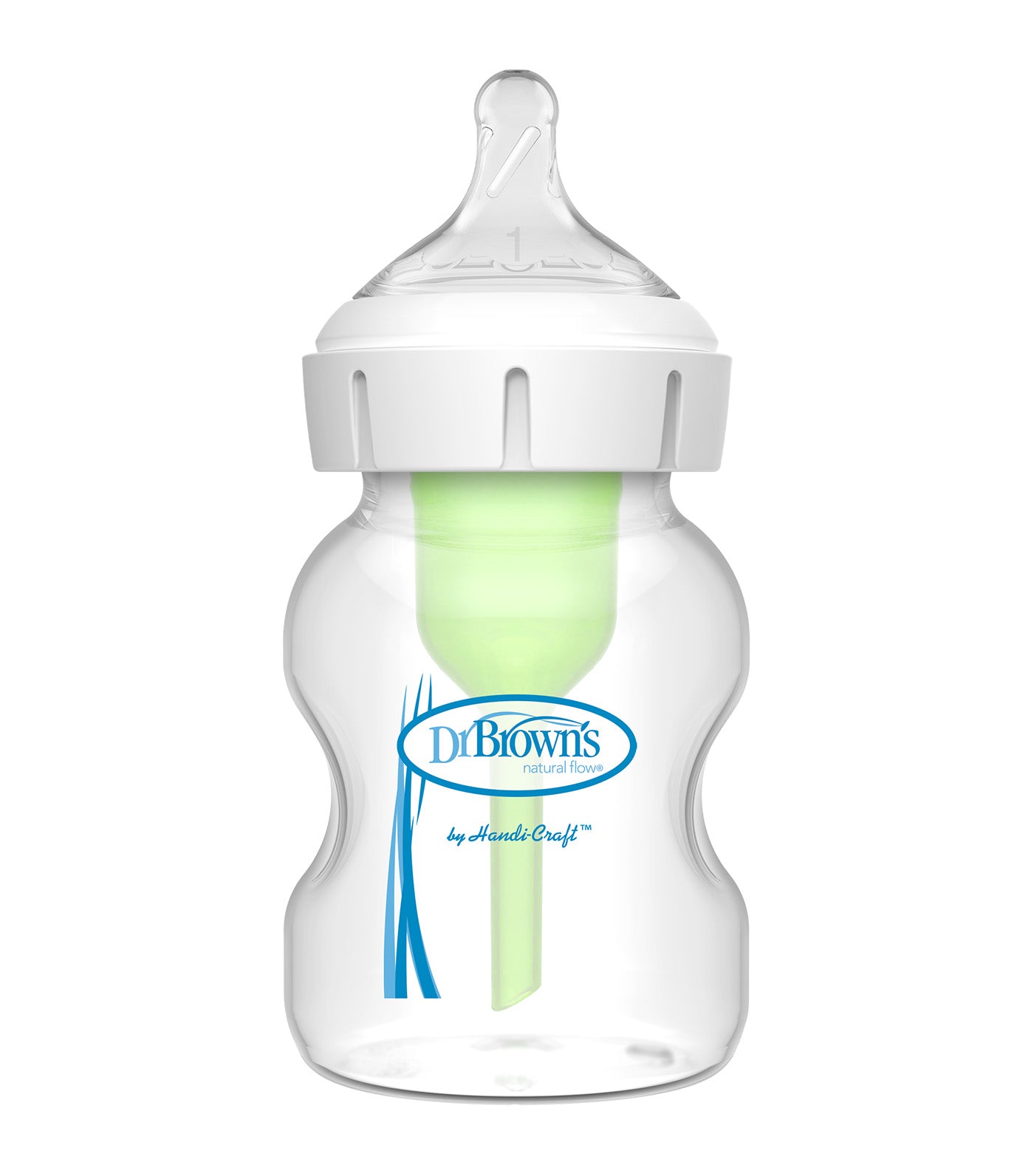 1-Pack Feeding Bottle Pp Options+ Wide-Neck 5oz/150ml