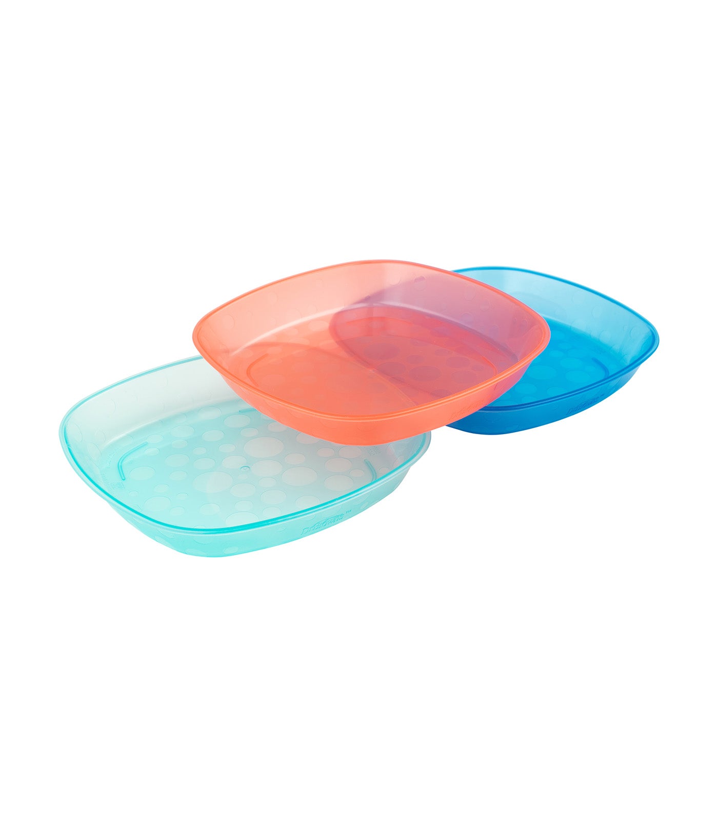 3-piece Feeding Dish Plates Toddler