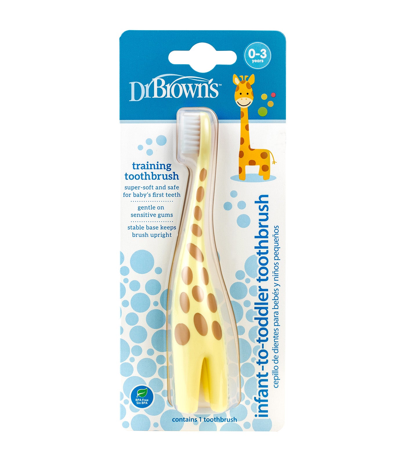 Infant-To-Toddler Toothbrush Giraffe