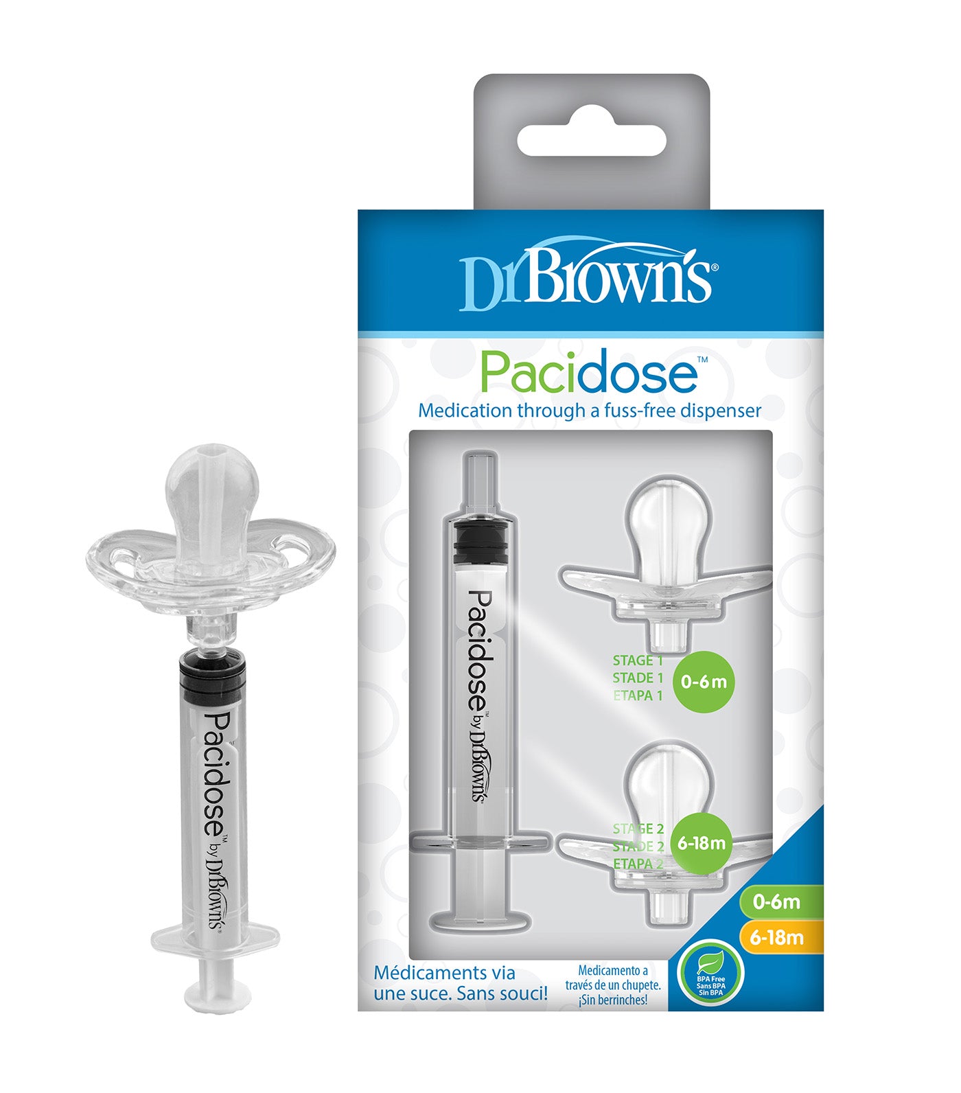 Pacidose Liquid Medicine Dispenser Combo Pack 1