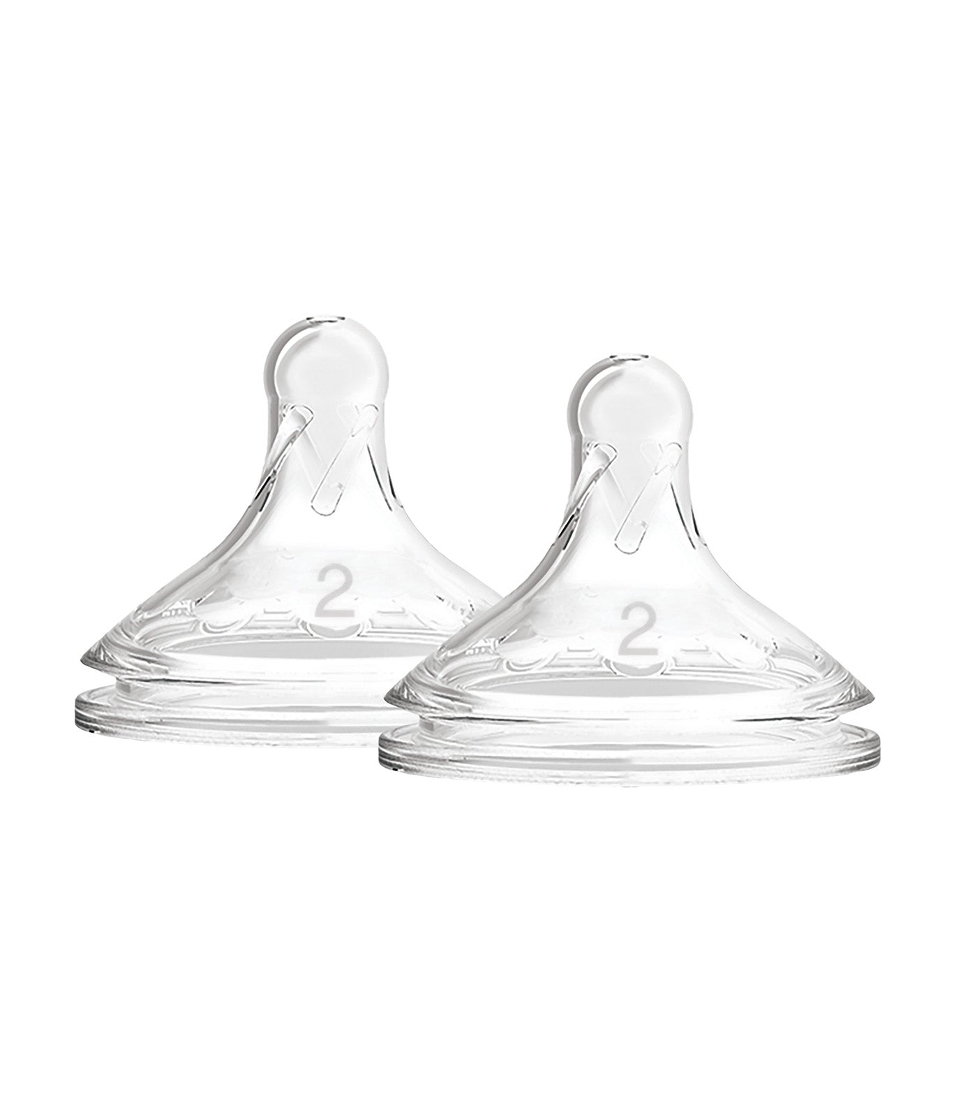 Options+ Silicone Wide-Neck Nipple, 2 Pieces/Pack